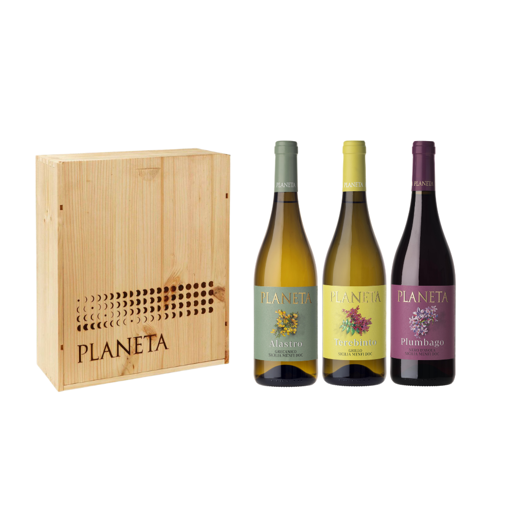 WOODEN PACKAGING 3 X 0.750 I FLOREALI DOC