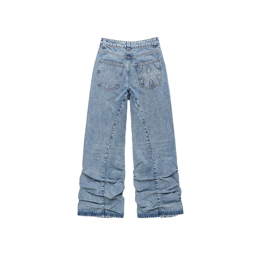 AVAVAV Pantaloni Jeans Pleated Blue 