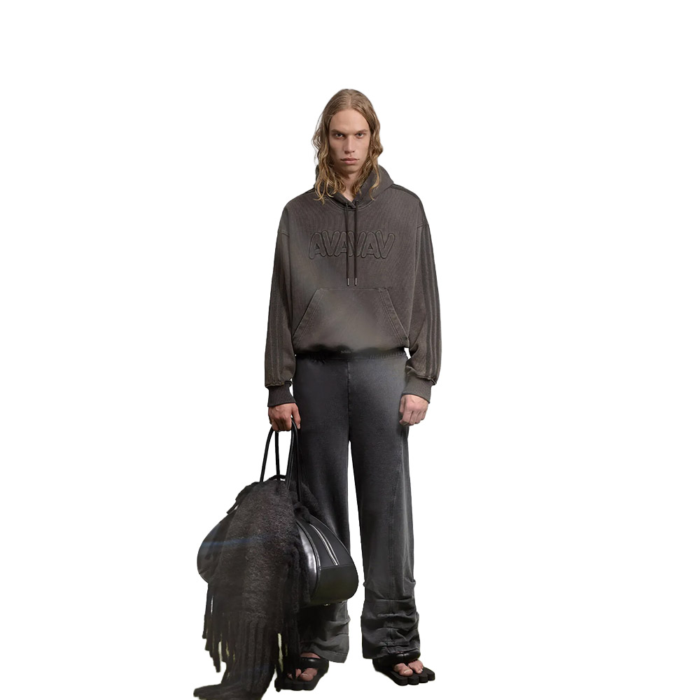 AVAVAV Pantaloni Sweatpants Pleated Black 