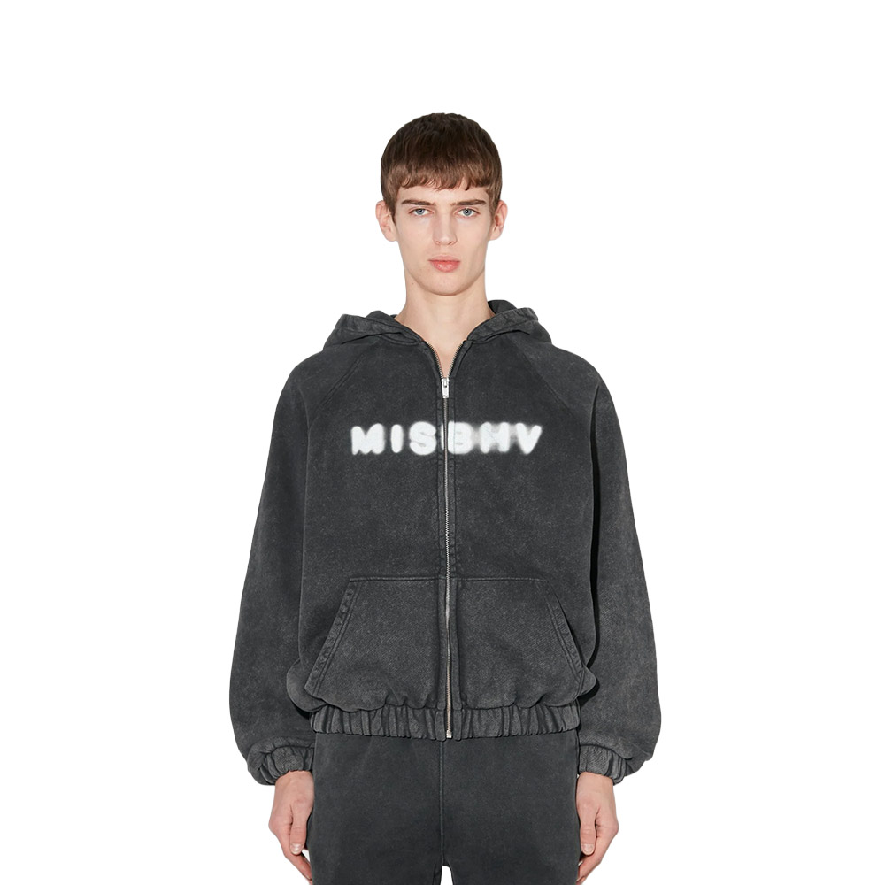 MISBHV Felpa Zipped hoodie Community Black 