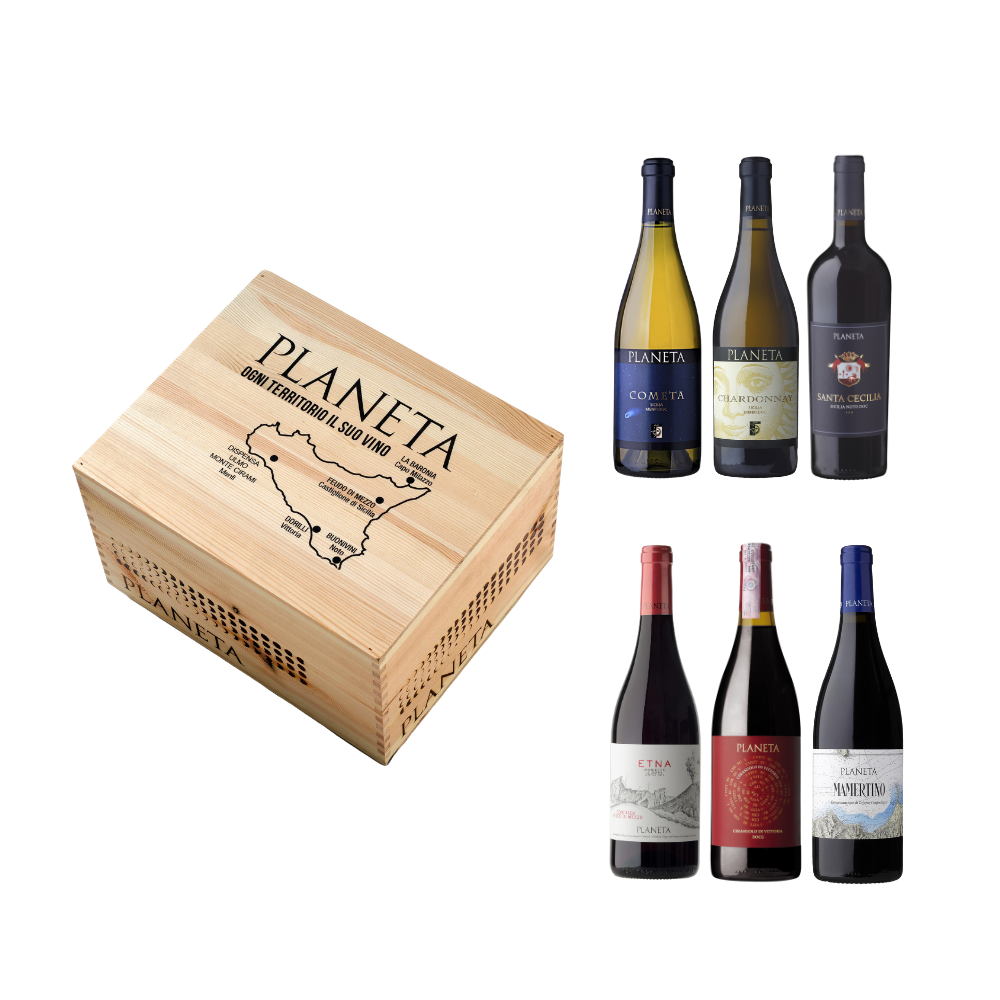 CONF. LEGNO X 6 BT DA 0,750 OGNI TERRITORIO IL SUO VINO