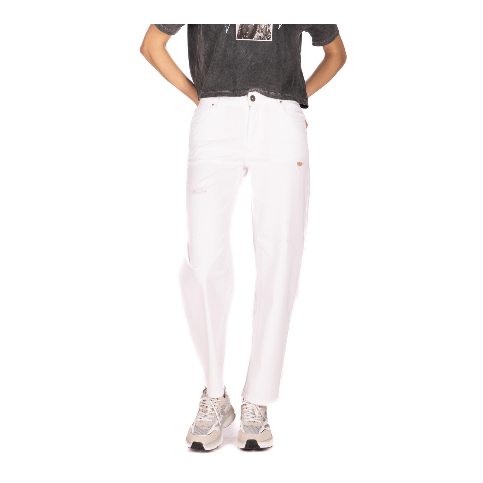 NAIADI-3 PANT.BAGGY BULL C/ROTTURE