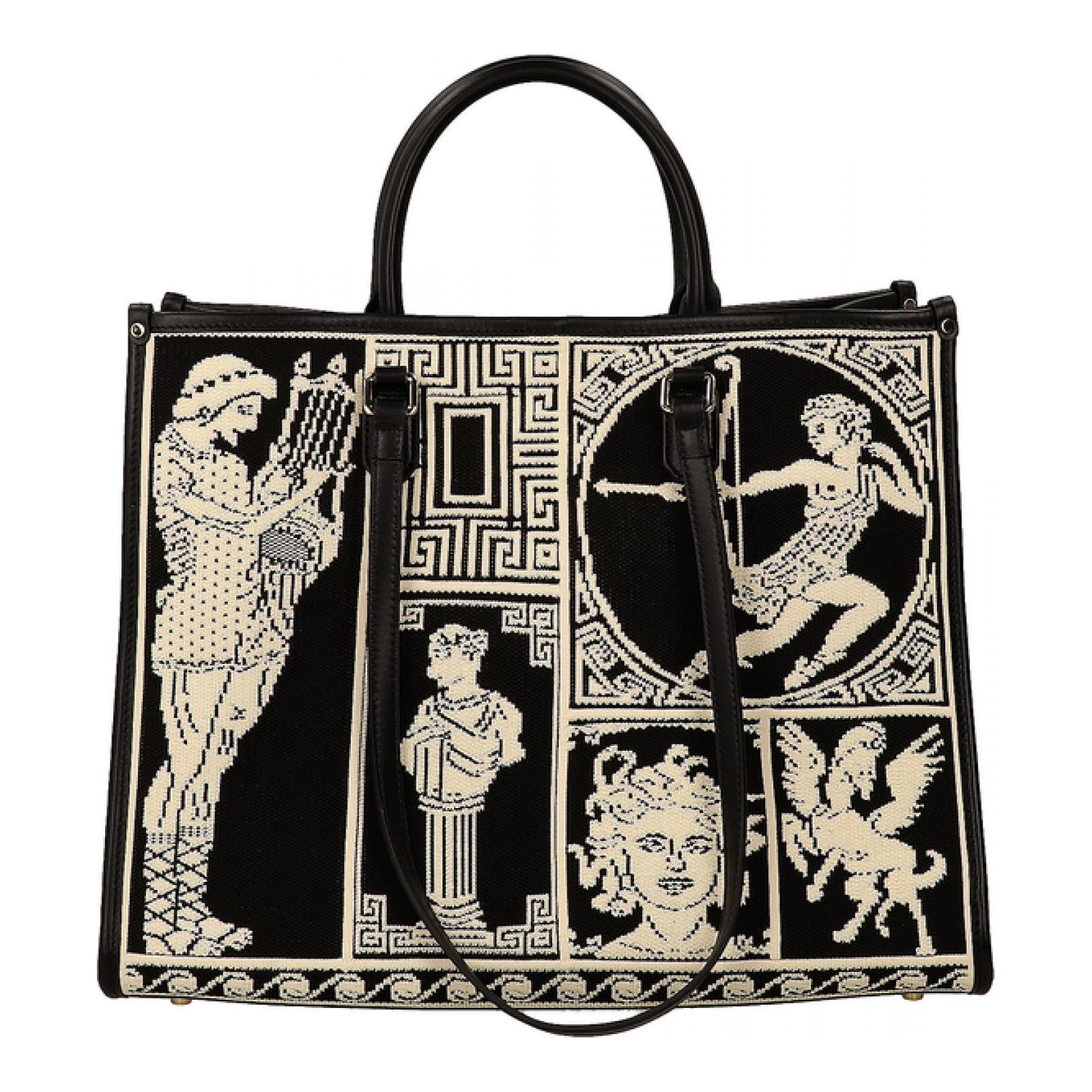 MY BEST BAG blakc-white