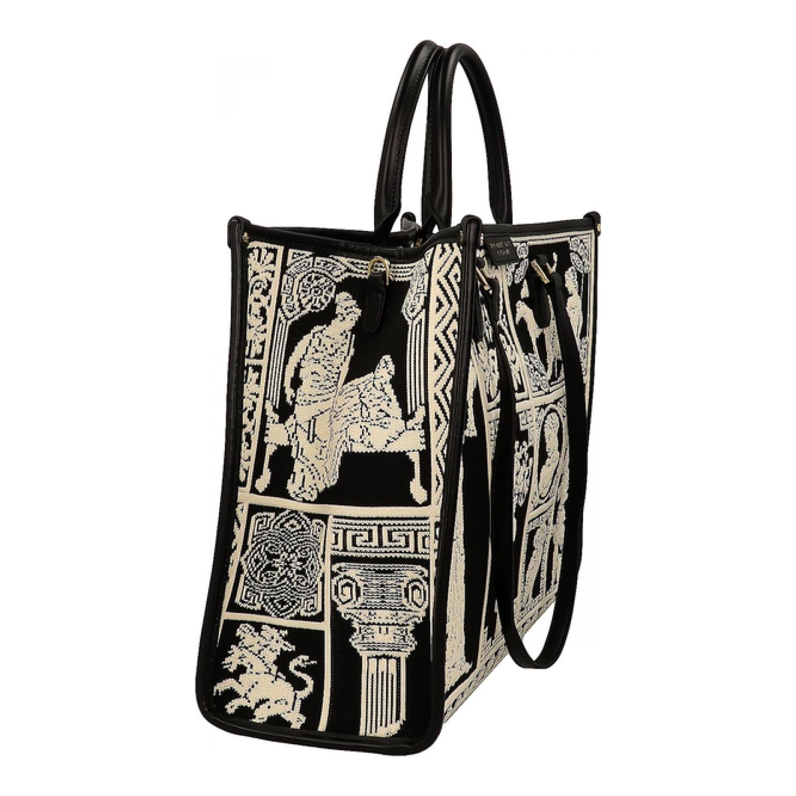 MY BEST BAG blakc-white