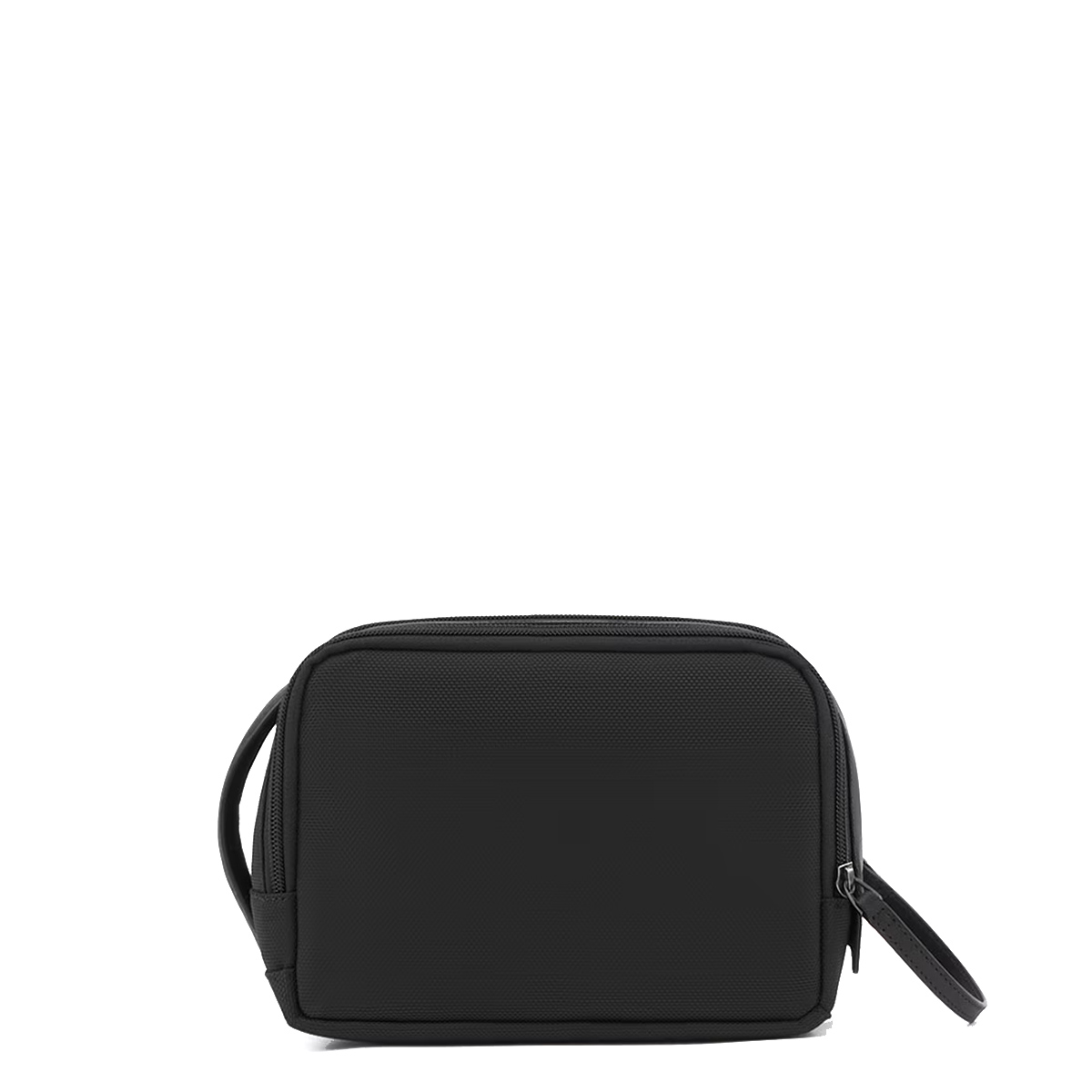 Piquadro BEAUTY CASE UOMO IN TES. RICICLATO E PELLE N NERO