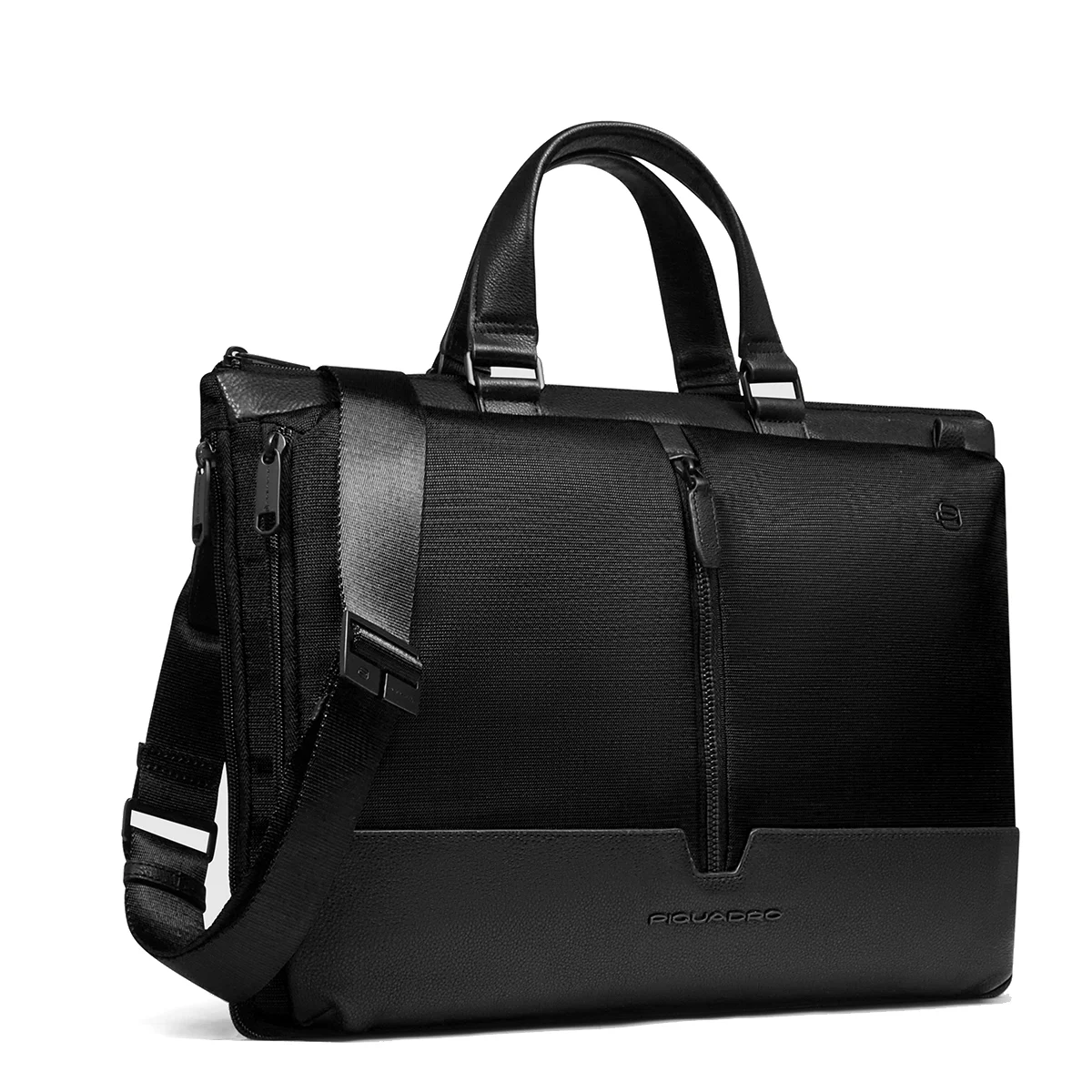 Piquadro BORSA PORTA PC E IPAD PRO 12,9 IN PELLE NERO NERO