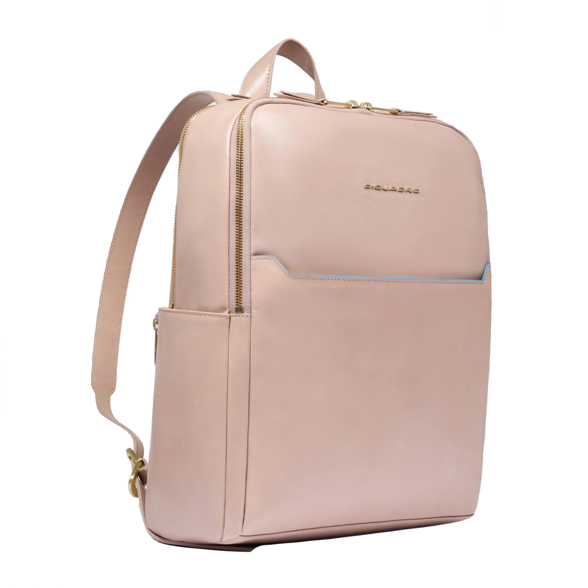 Piquadro ZAINO DONNA PORTA PC 14'' 2 COMP. IN PEL. RO2 ROSA2