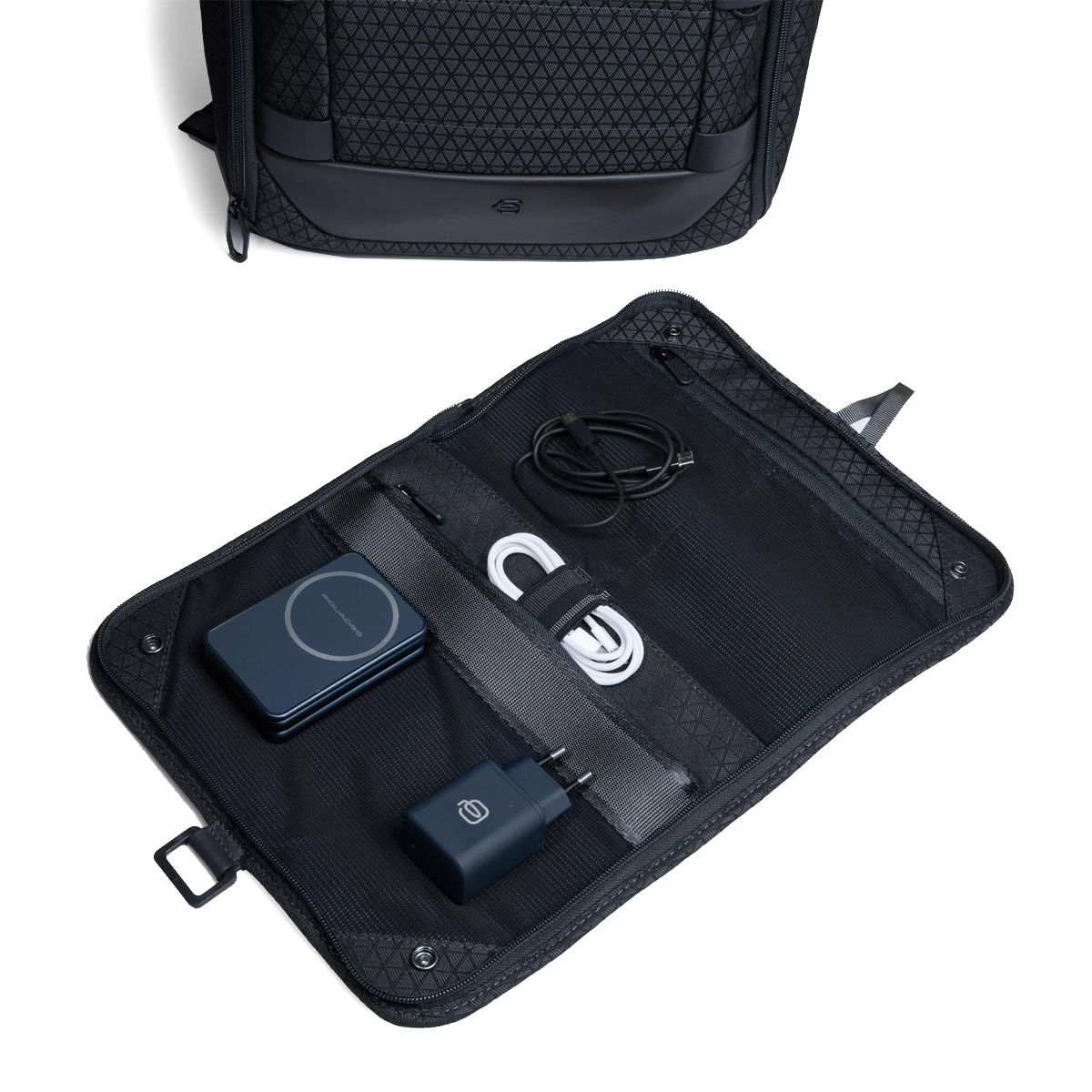 Piquadro ZAINO DA VIAGGIO PORTA PC 15,6 E IPAD BLU BLU