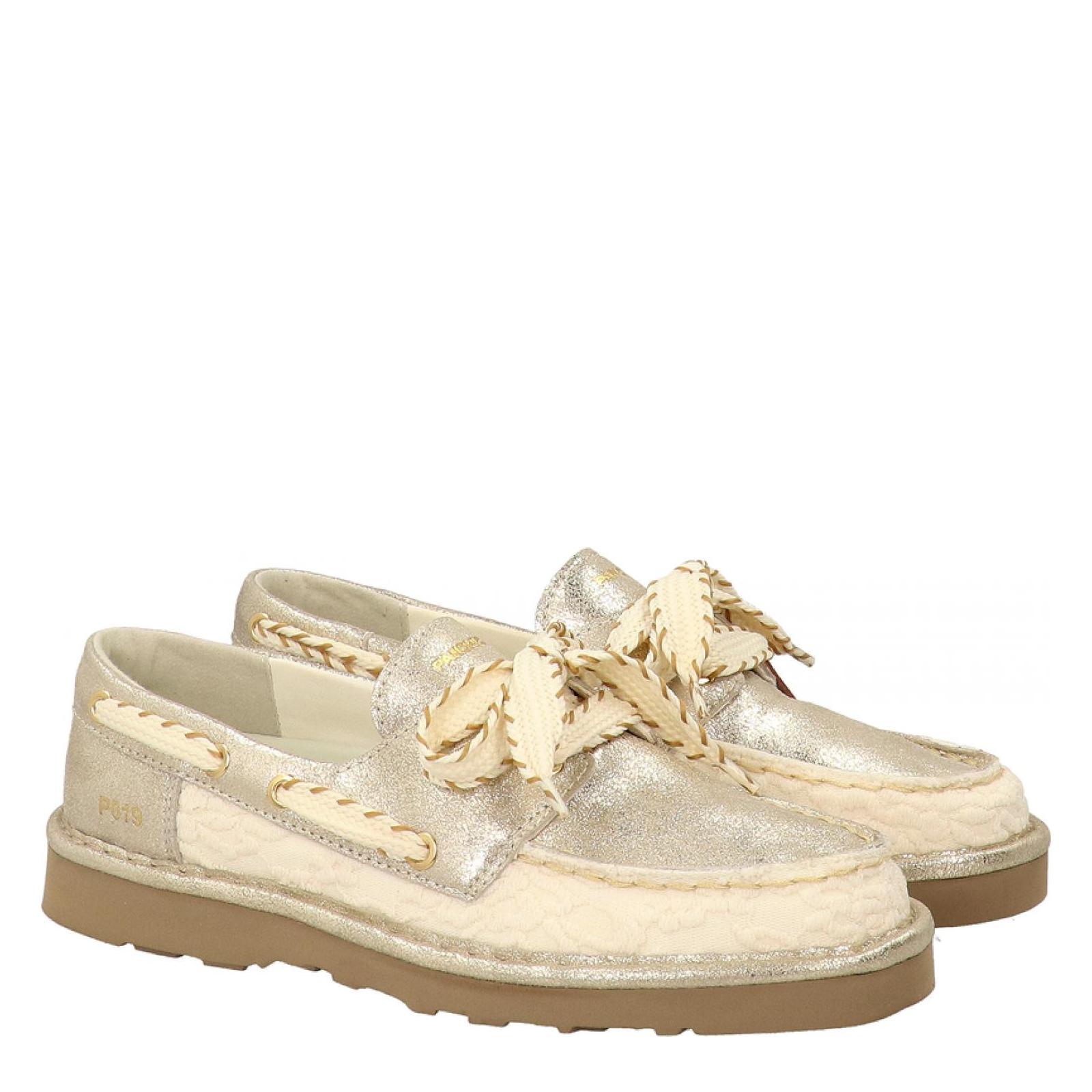 LACE UP SHOES LAMINATED