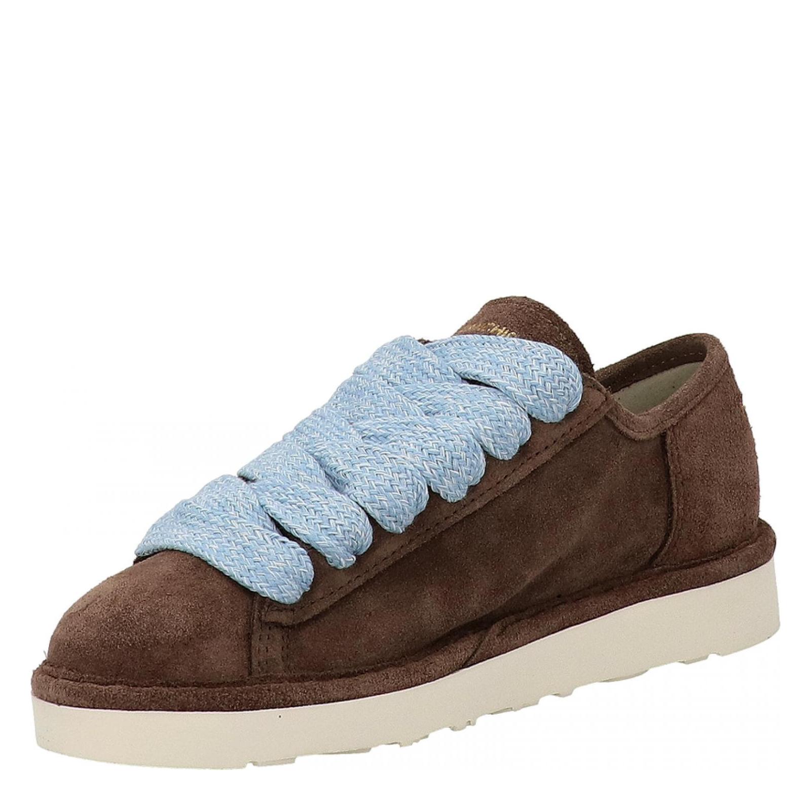 LACE UP SHOES SUEDE brown