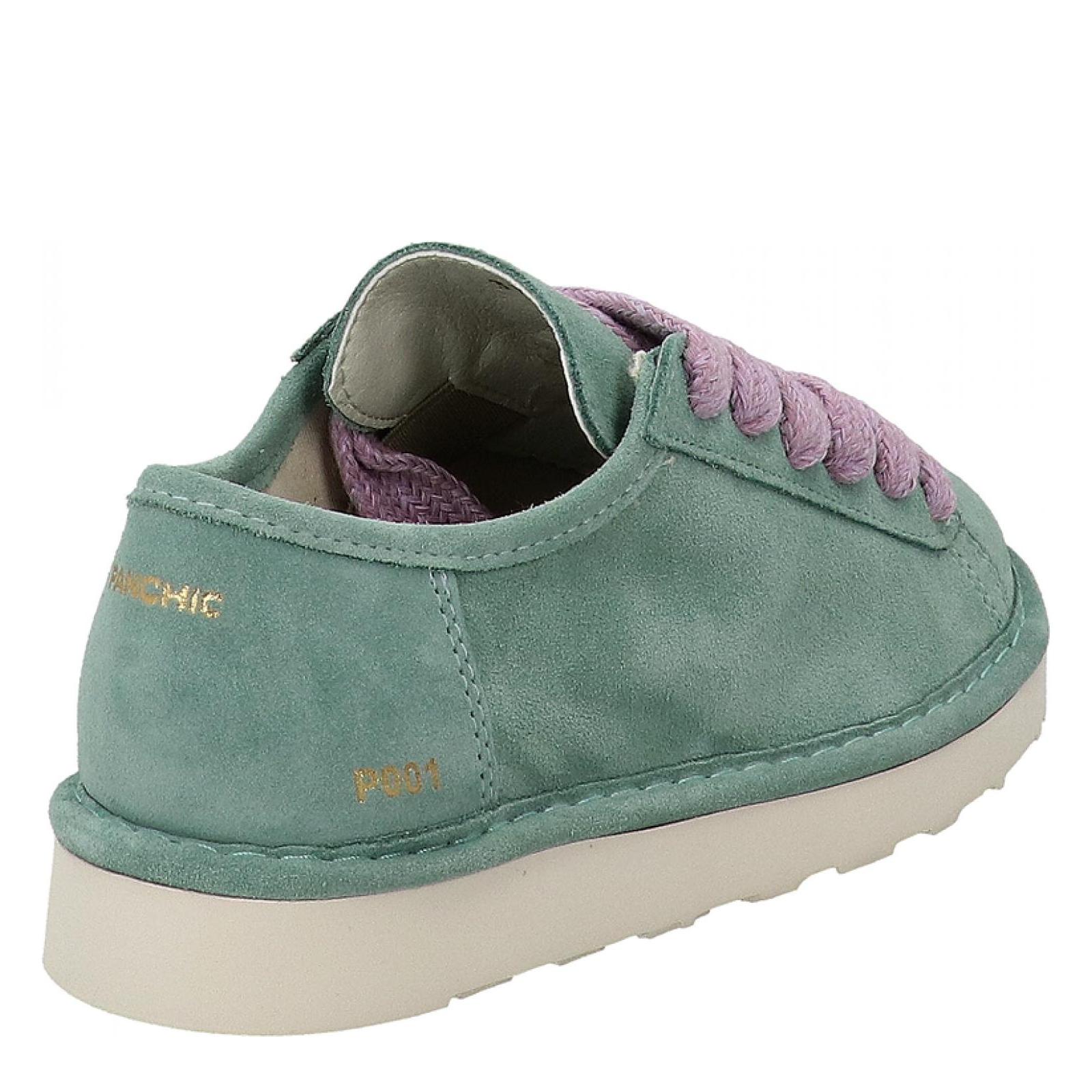 LACE UP SHOES SUEDE granite-green