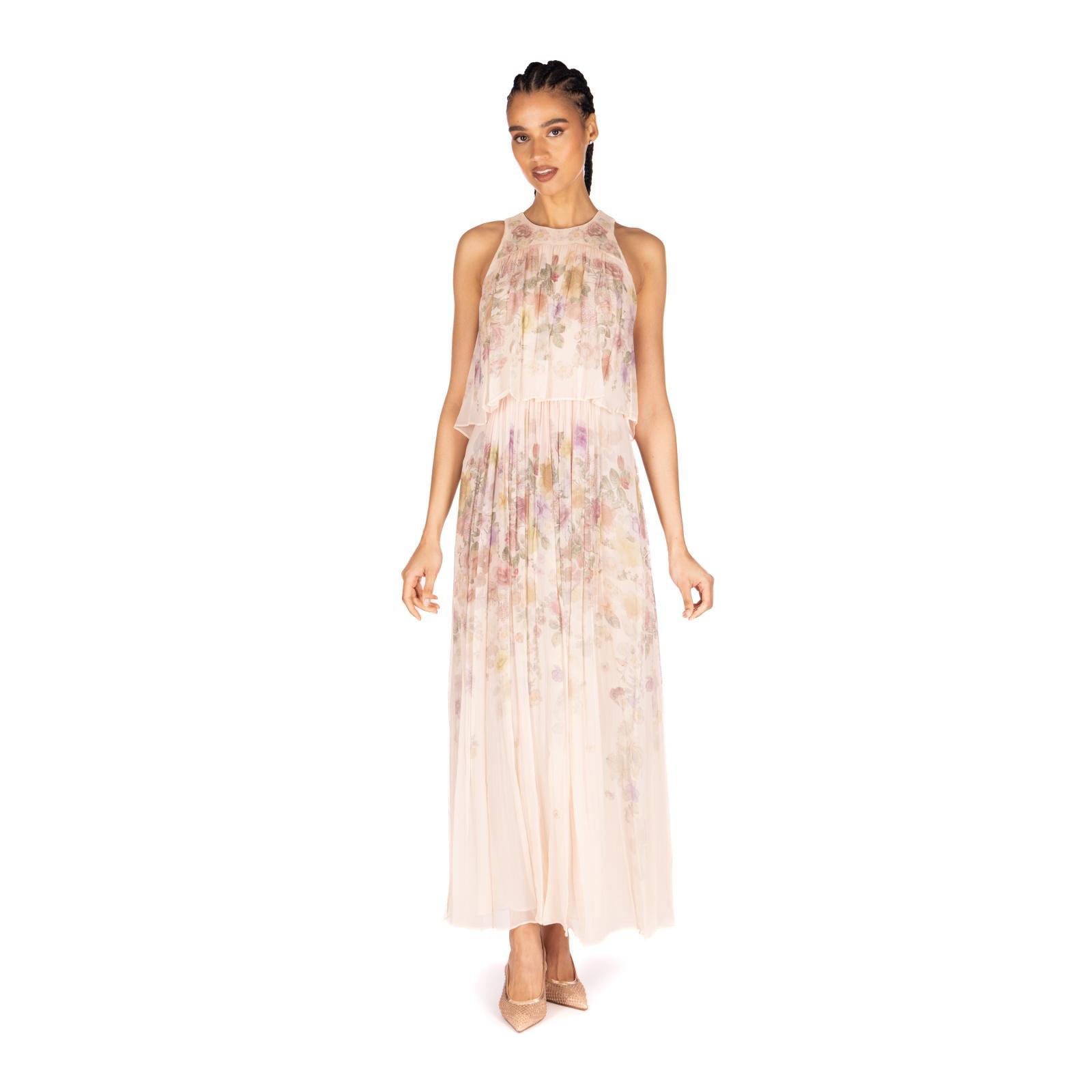 ABITO LUNGO CON SPALLINI