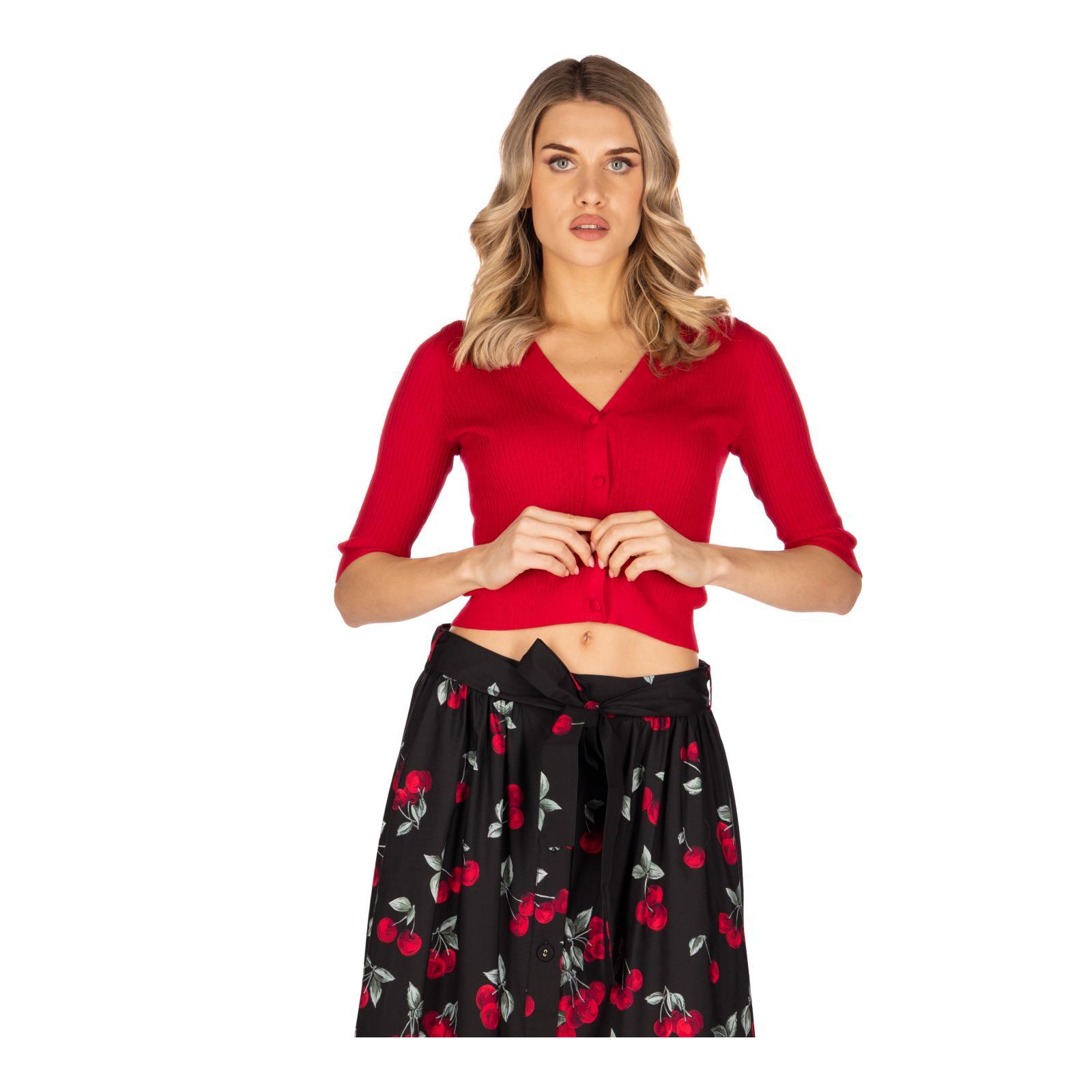 CARDIGAN IN MAGLIA A COSTE