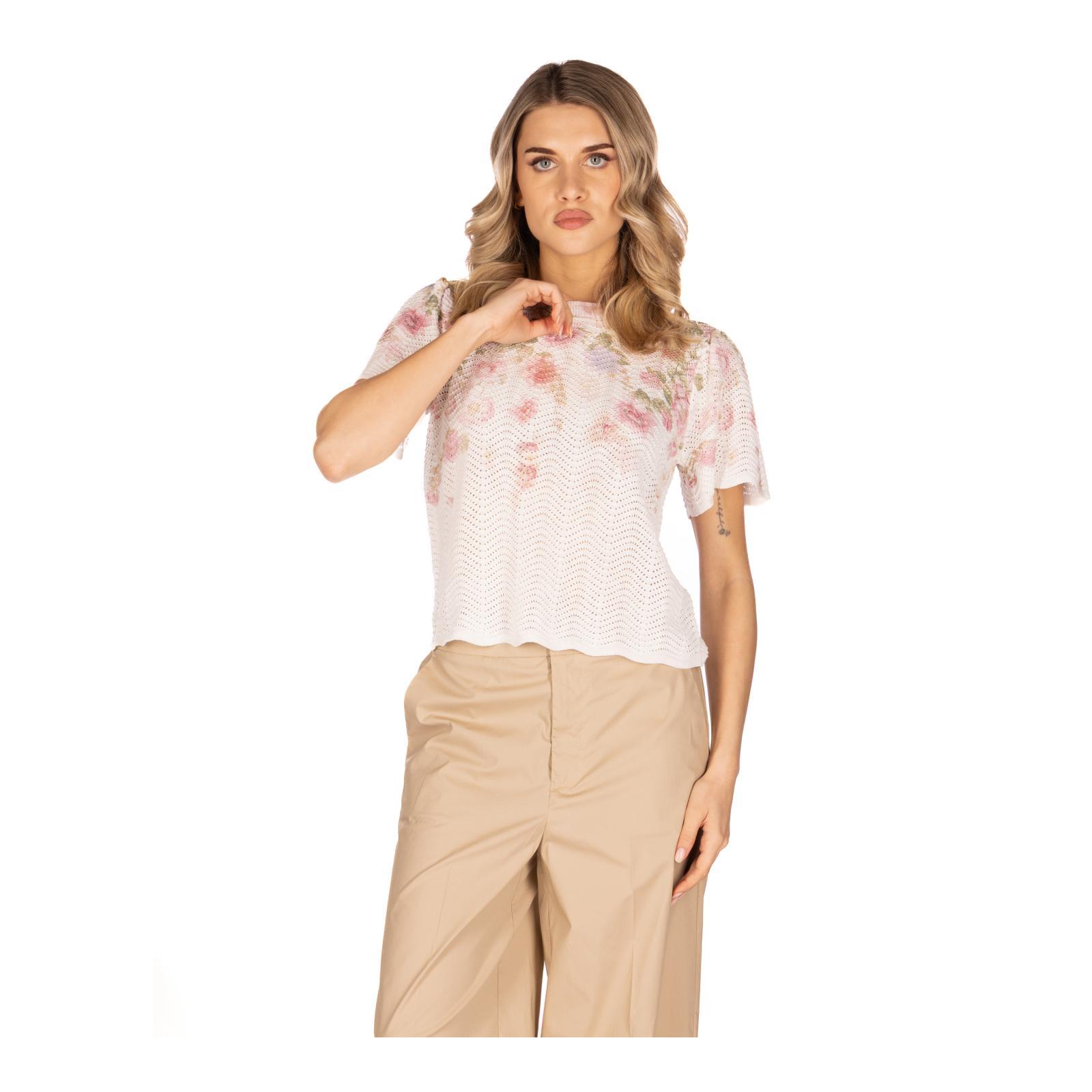 MAGLIA GIROCOLLO STAMPATA