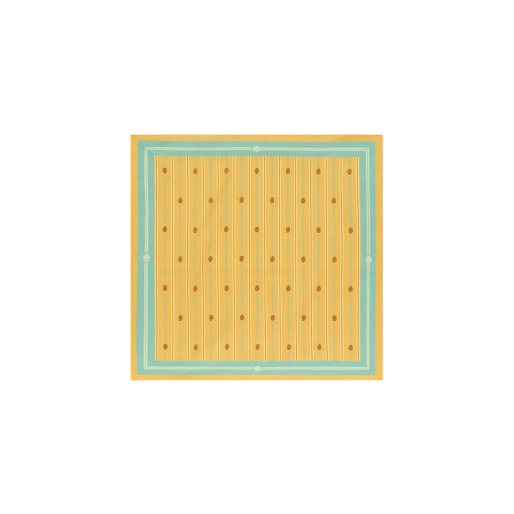 DRÔLE DE MONSIEUR Foulard Rayure Monogramme 
