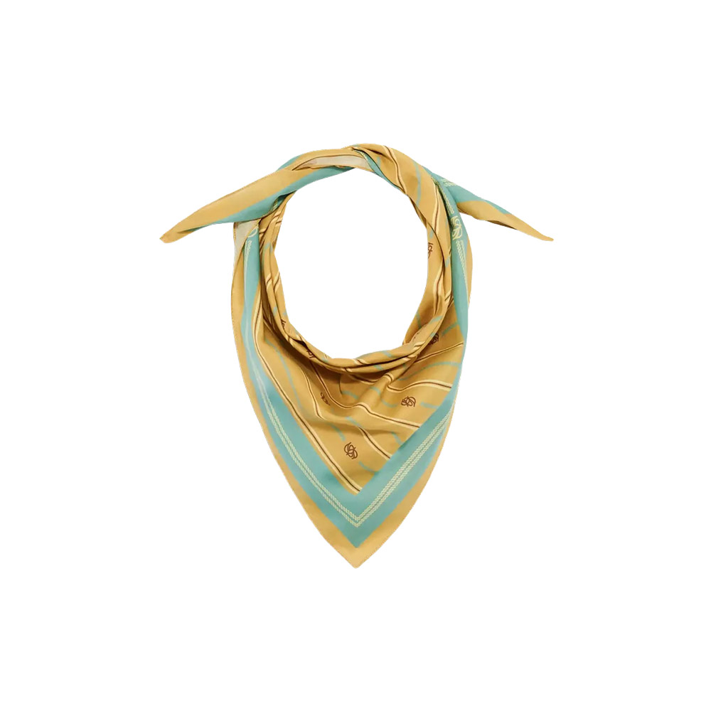 DRÔLE DE MONSIEUR Foulard Rayure Monogramme 