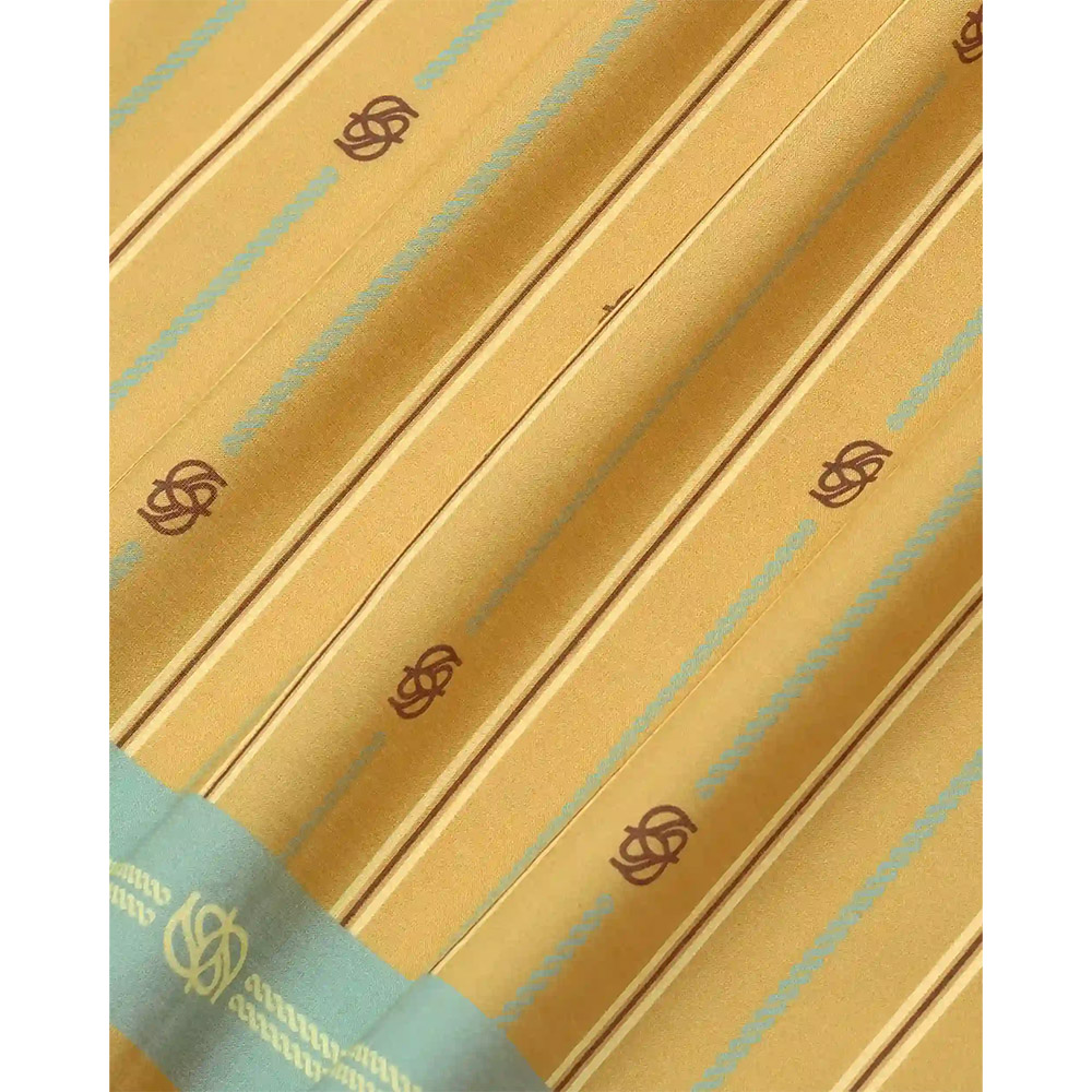 DRÔLE DE MONSIEUR Foulard Rayure Monogramme 