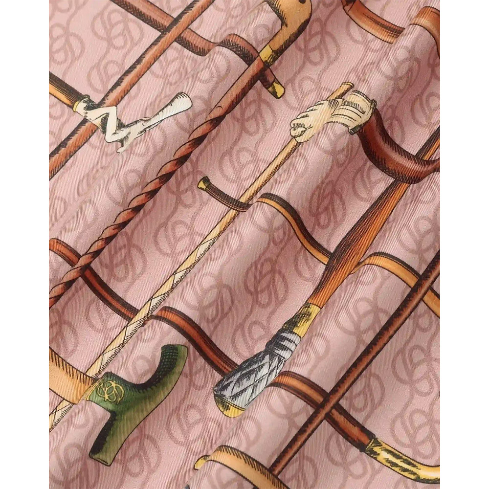 DRÔLE DE MONSIEUR Foulard Soie Cannes