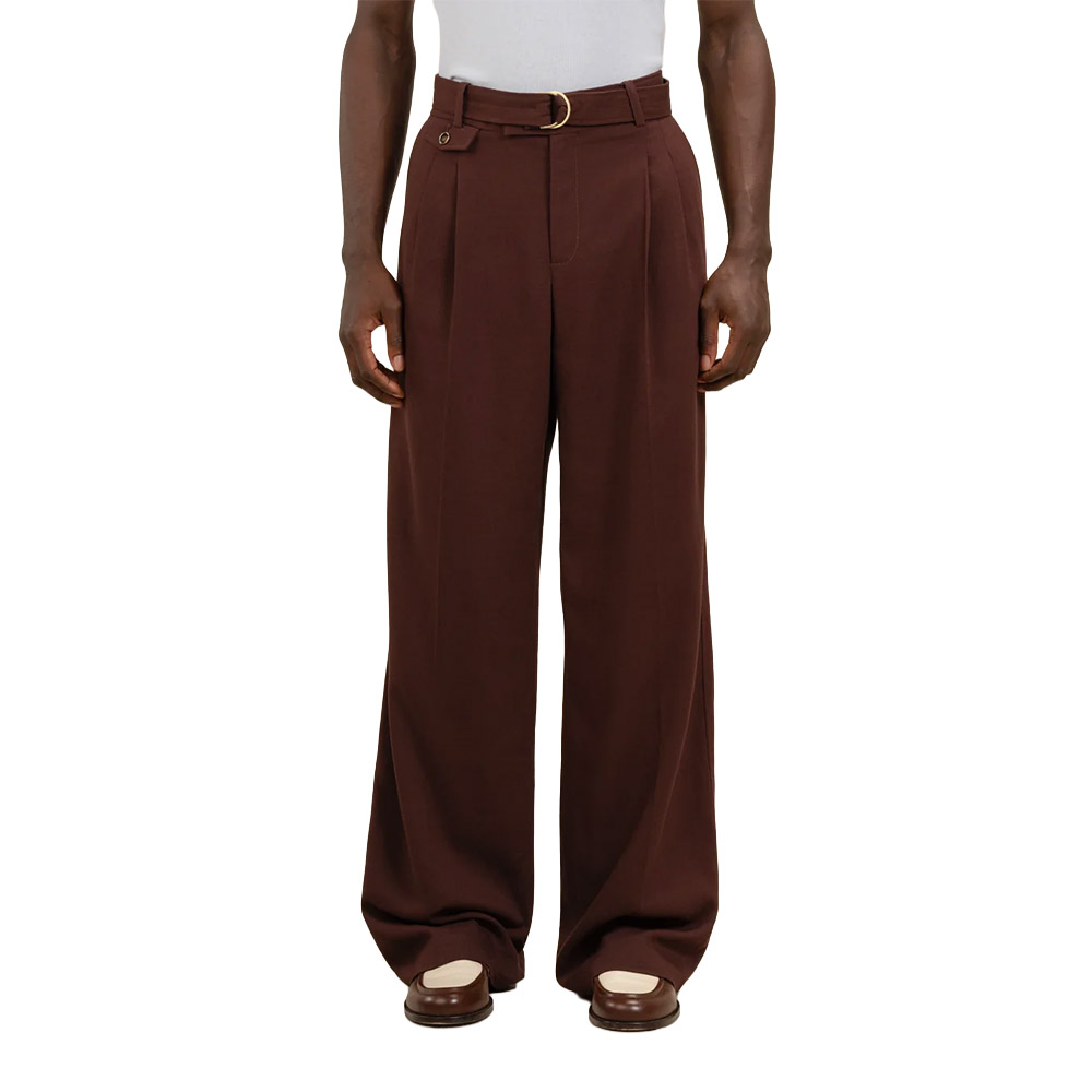 DRÔLE DE MONSIEUR Pantaloni Pantalon Large Viscose