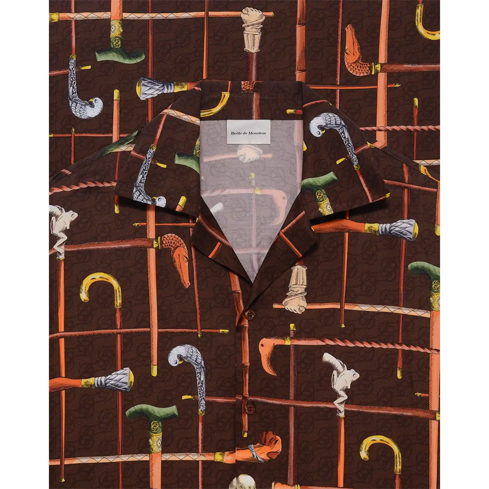 DRÔLE DE MONSIEUR Camicia Maniche Corte Chemise Cannes