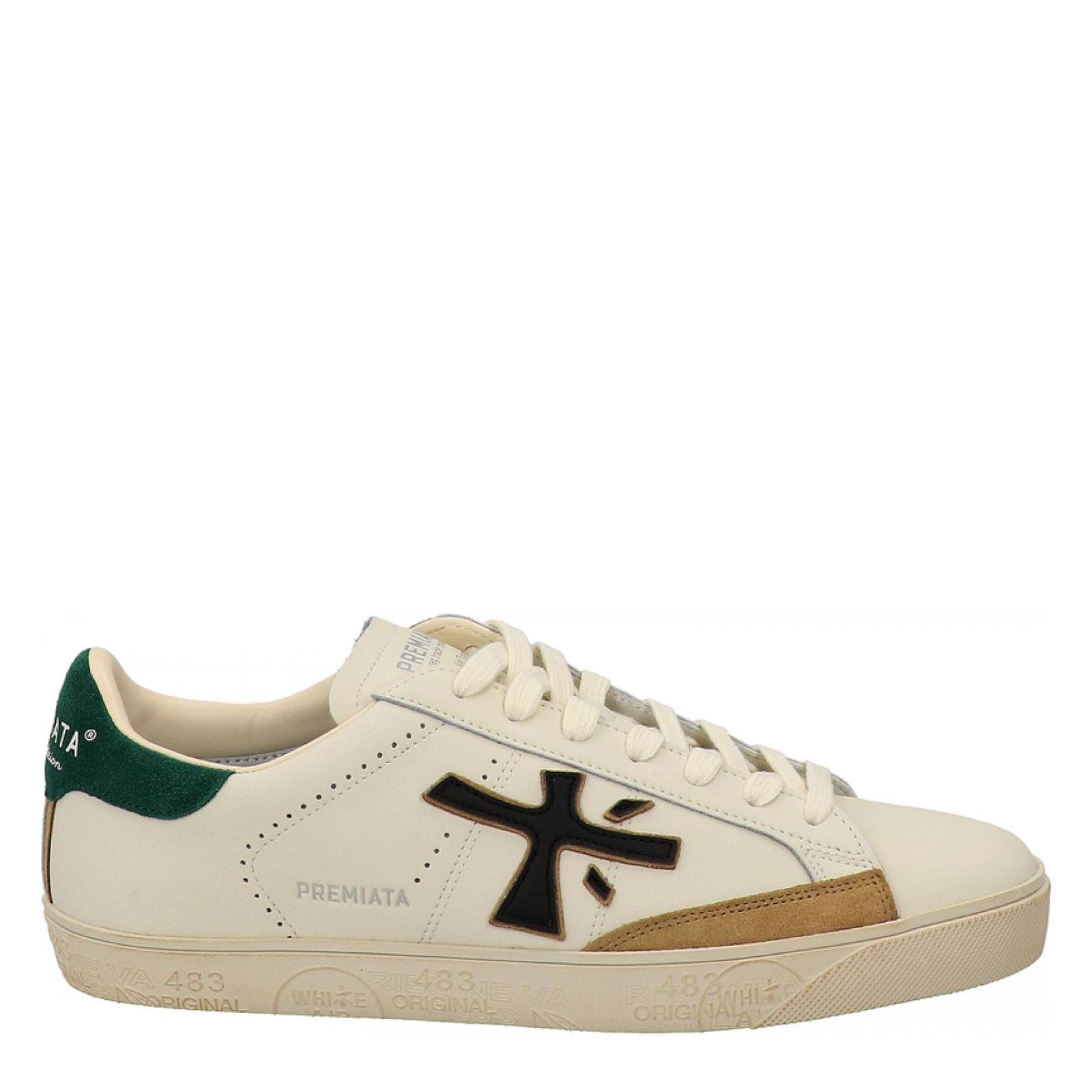 STEVEN 7284-white-green-black