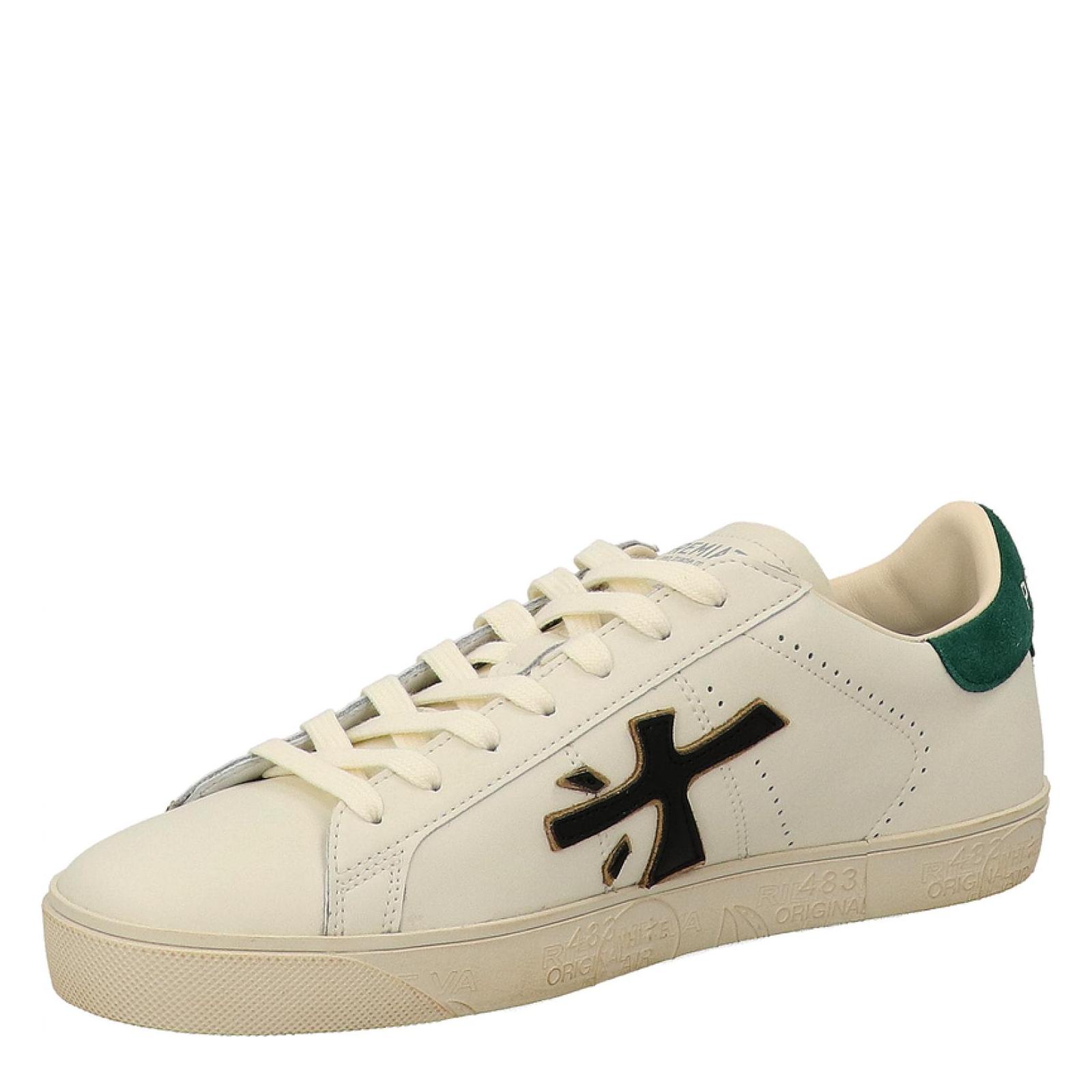 STEVEN 7284-white-green-black