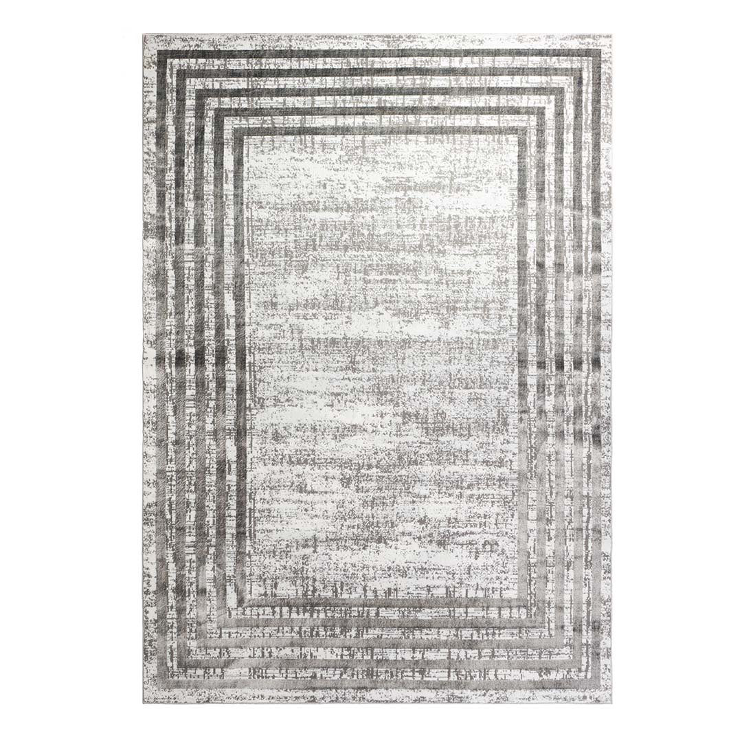 Tappeto DORIAN THREE GREY: Eleganza Contemporanea e Comfort Garantito - Immagine principale
