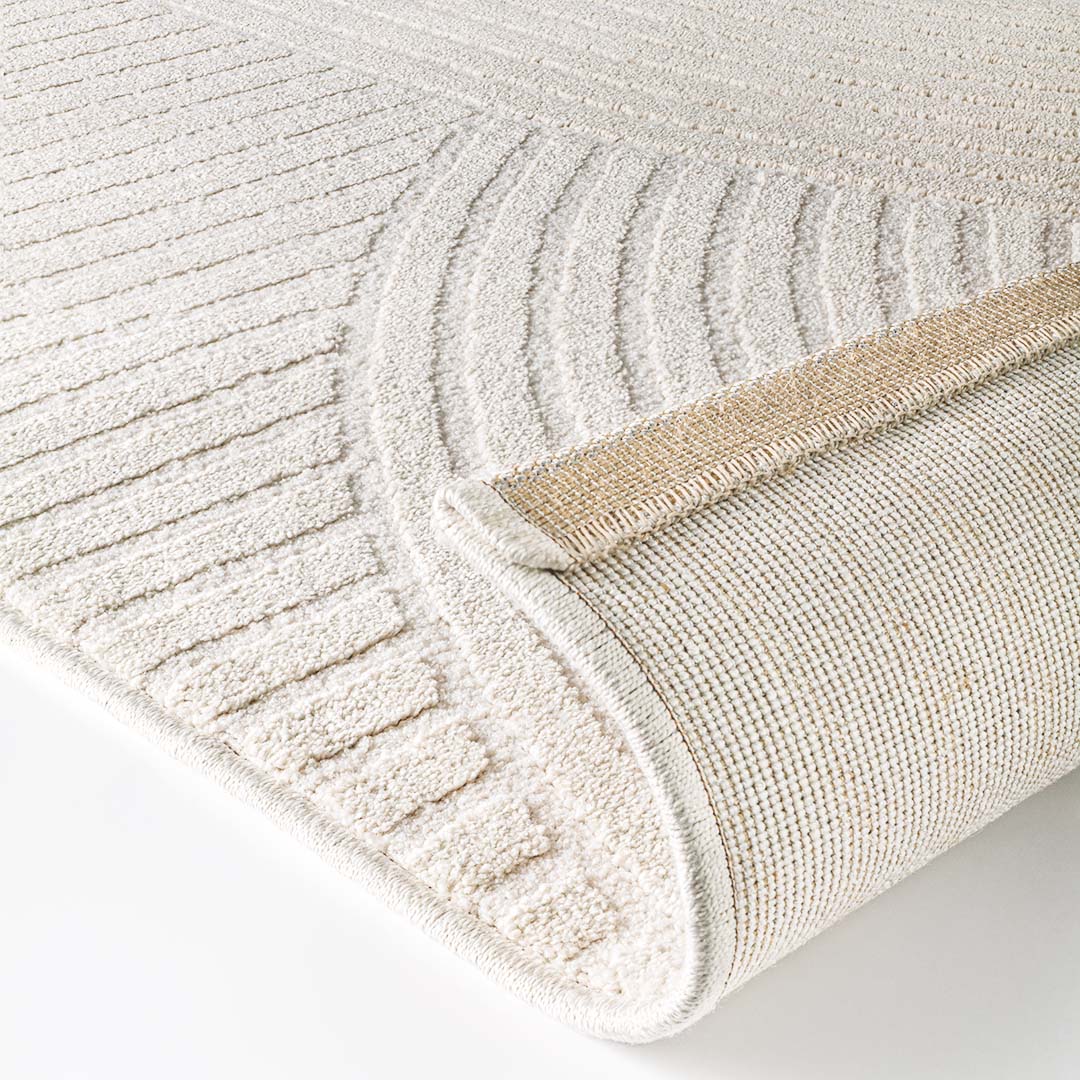 Tappeto CORTINA 61 IVORY: Raffinatezza Contemporanea per la Camera da Letto e il Salotto