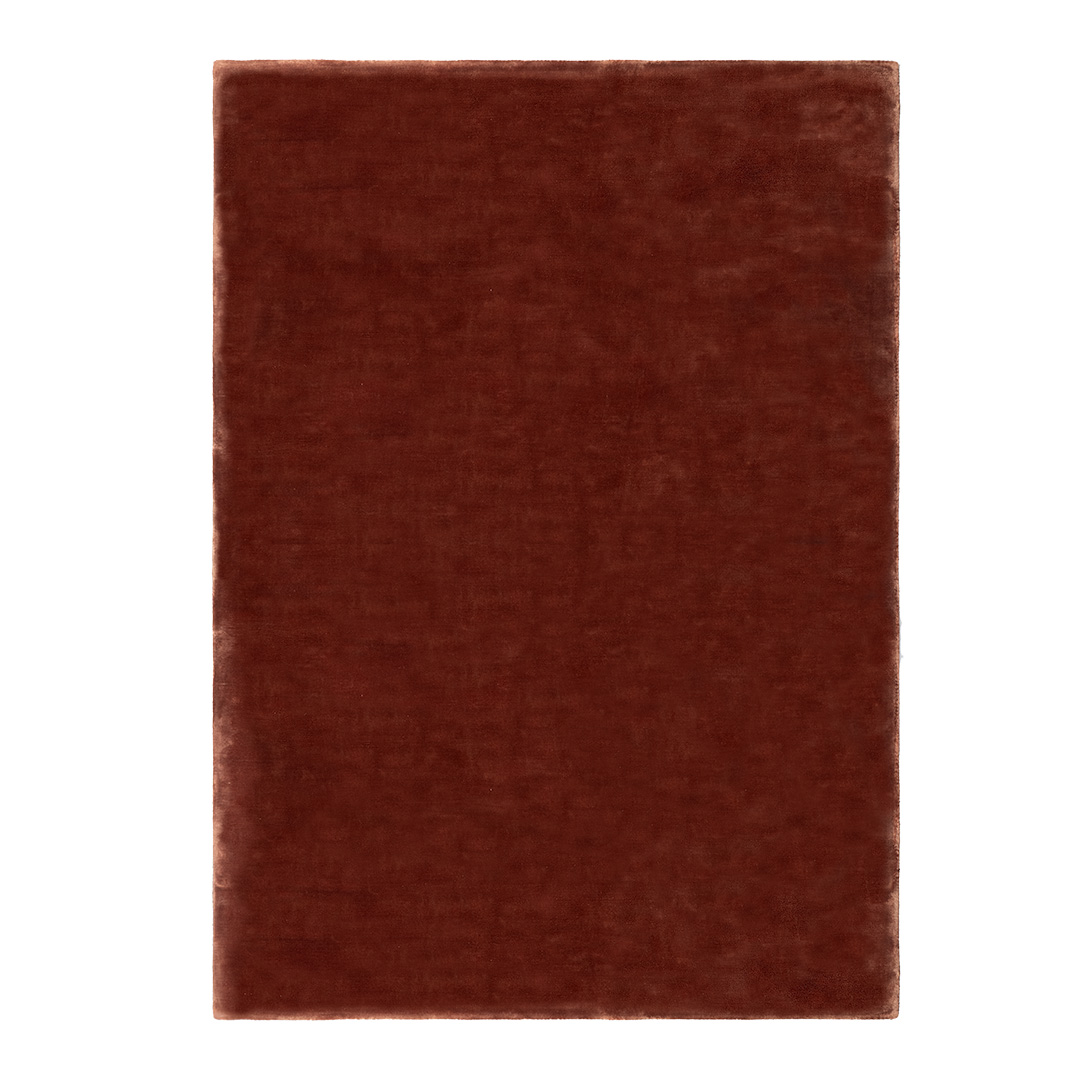 Tappeto Monocromatico EUCALYPTUS RUST: Calore ed Eleganza per la Tua Casa - Immagine principale