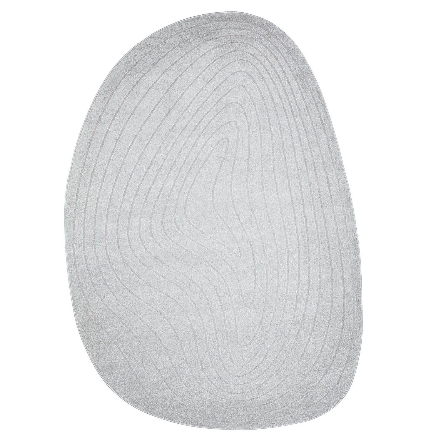 Tappeto CORTINA STONE GREY: Raffinatezza Organica per Camera da Letto e Salotto Moderno