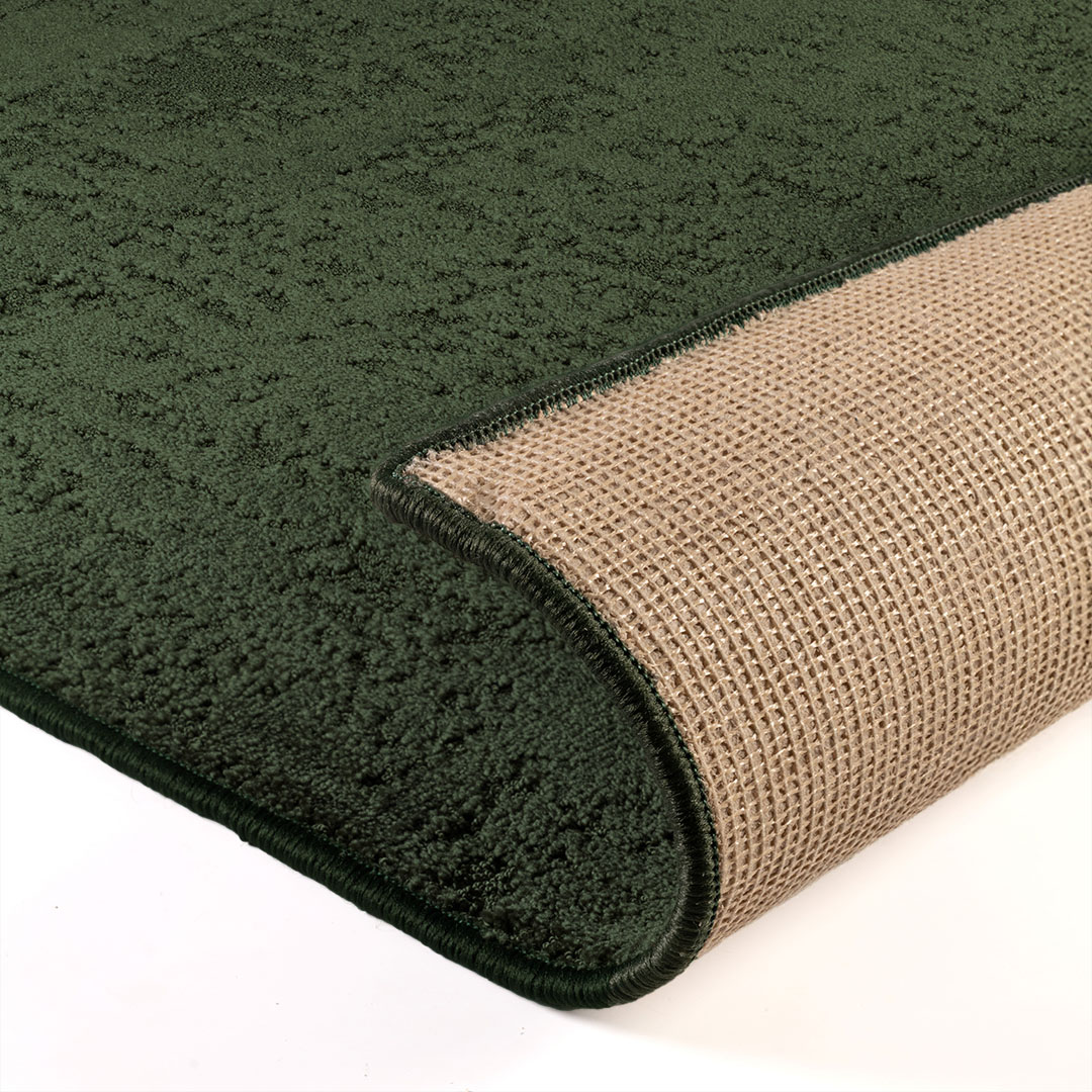 Tappeto VELLUTO VERDE BOSCO: Eleganza Naturale per la Tua Casa