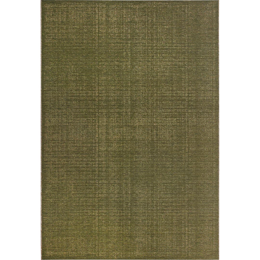 Tappeto Monocromatico MAYA OLIVE: Raffinatezza e Versatilità per Interni ed Esterni