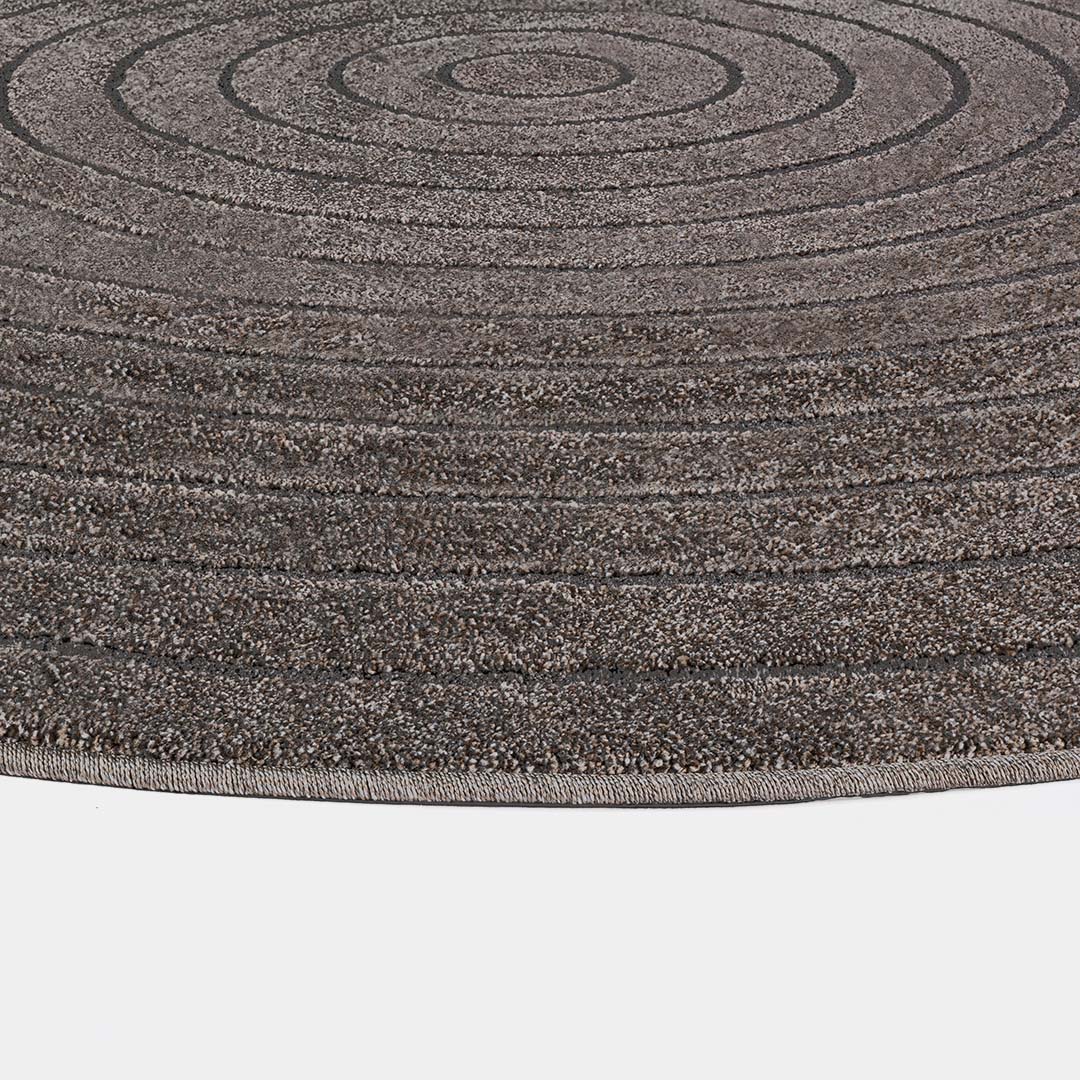 Tappeto CORTINA SFERA TAUPE – Geometria e comfort per interni contemporanei