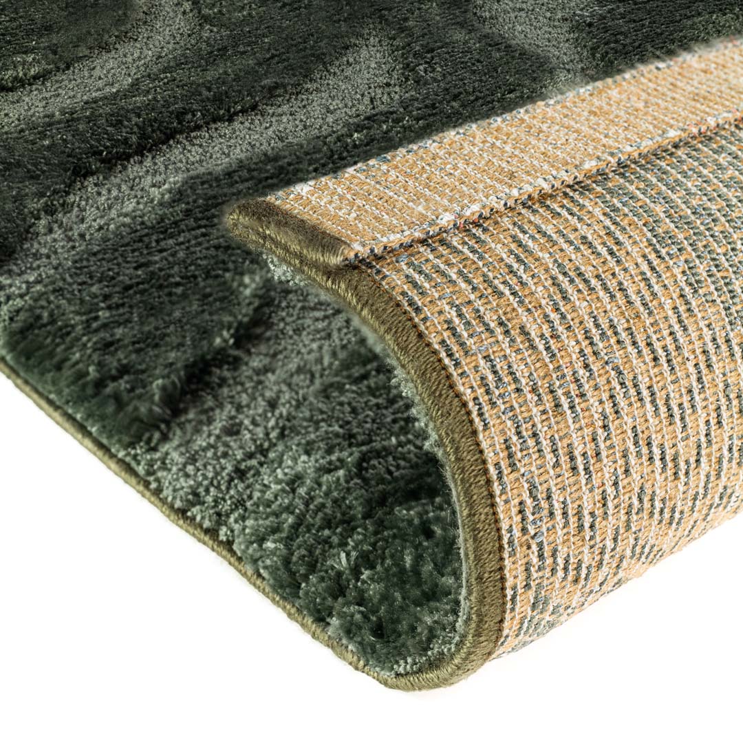 Tappeto VENERE VERDE BOSCO – Design organico per spazi di carattere