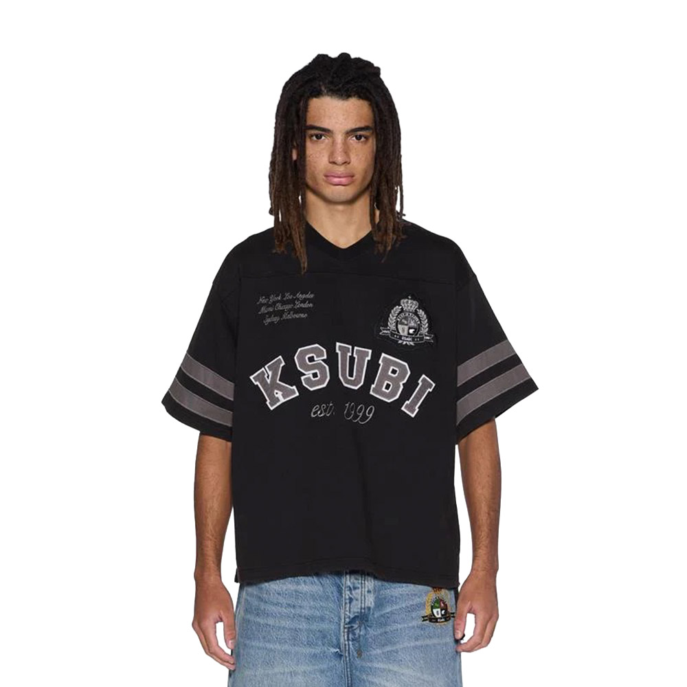 KSUBI Maglietta Maniche Corte SS Jersey Duke Black 