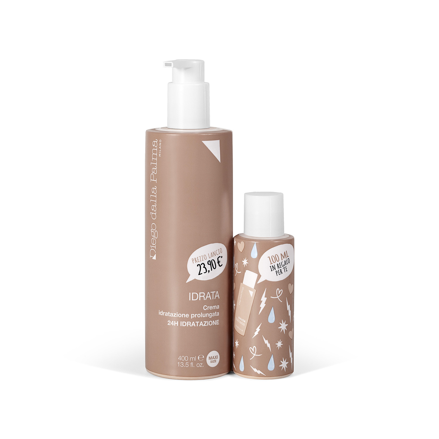 Crema Idrata Bipack 400ml + 100ml