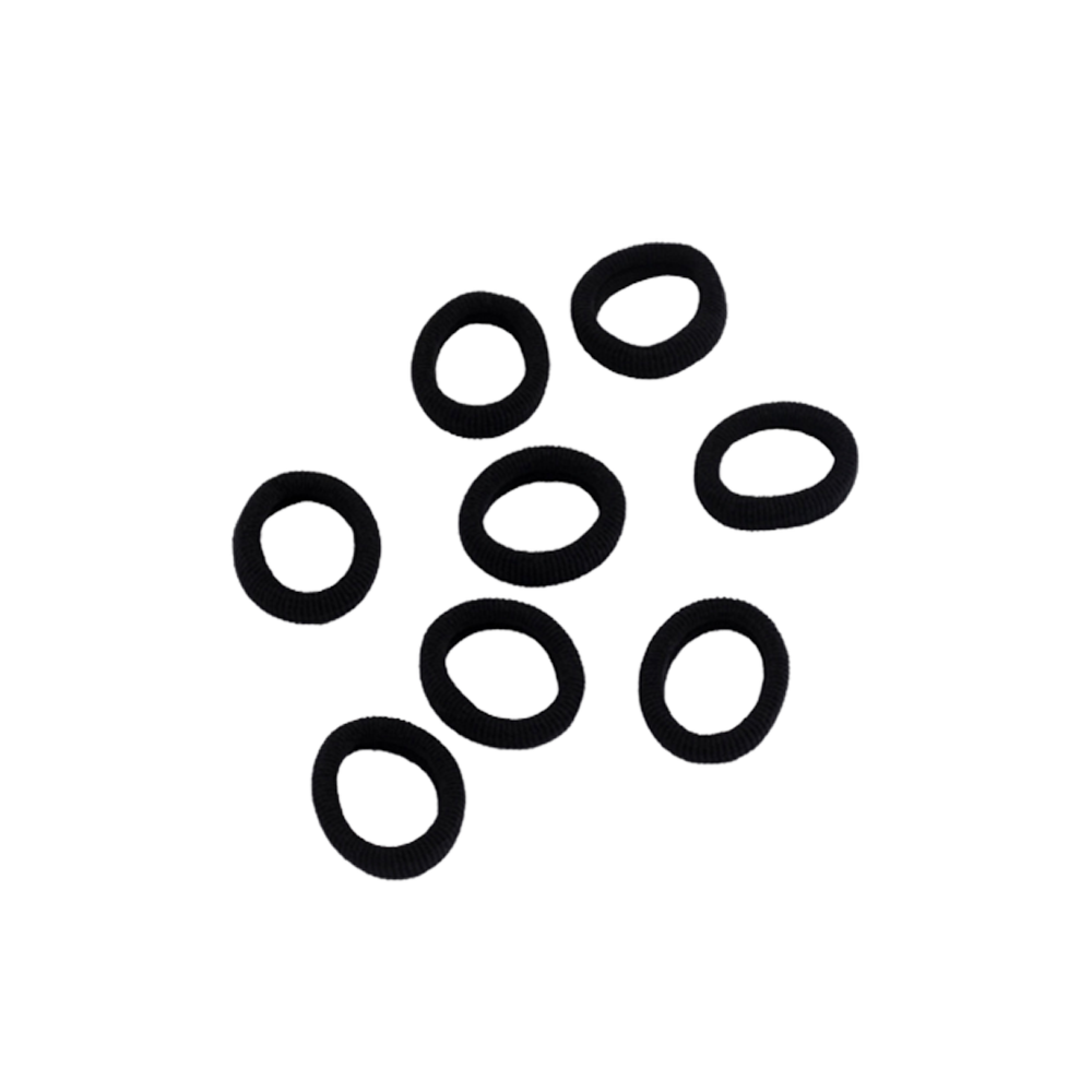 Mini Legacci Neri 8 Pezzi