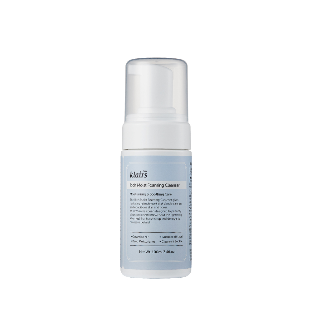 Rich Moist Foaming Cleanser 100ml