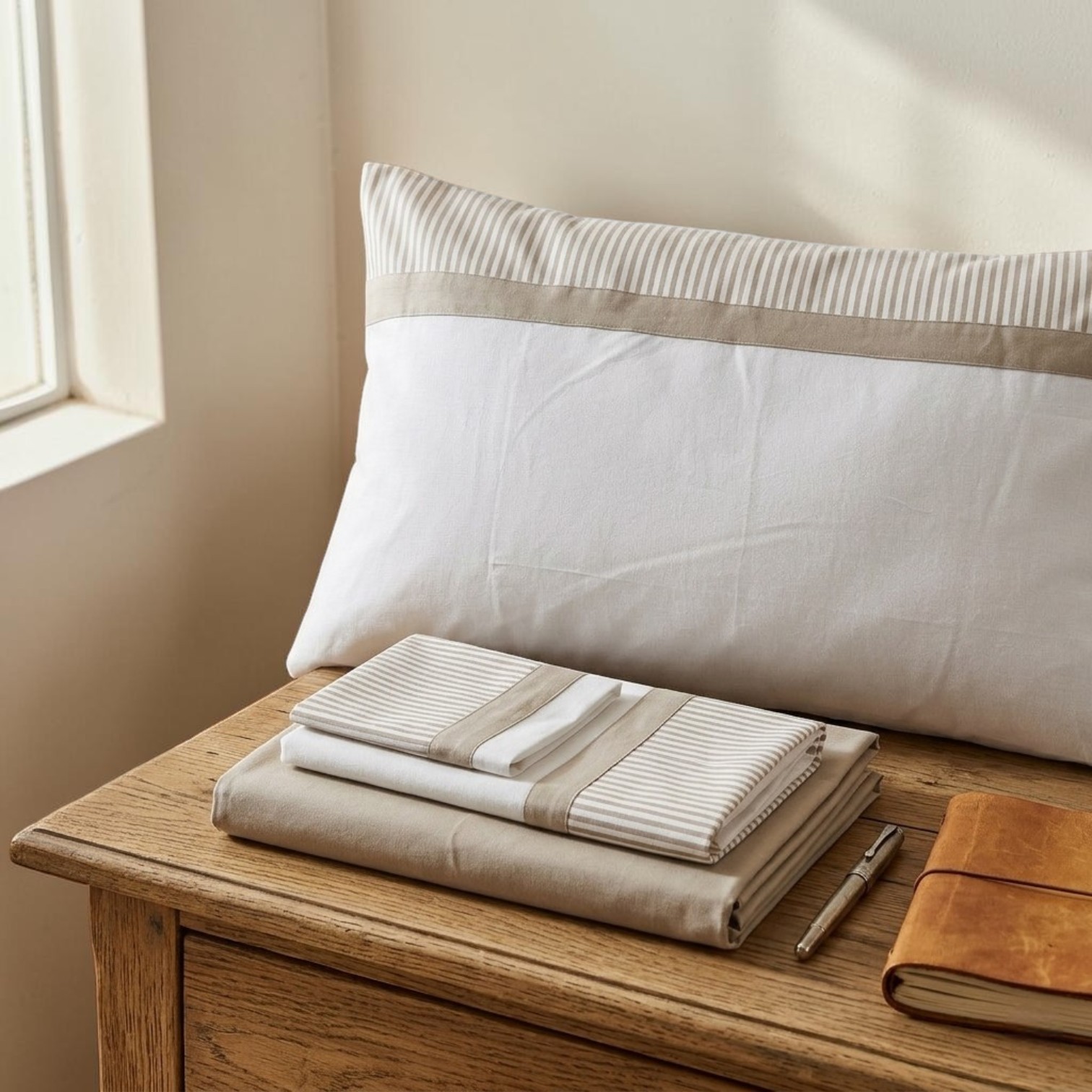 Completo letto francese Montecarlo - sabbia