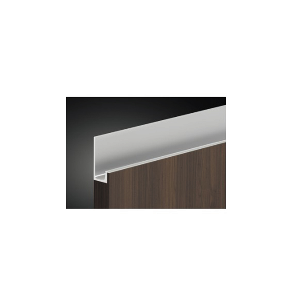 Profilo maniglia in alluminio 2450mm finitura Inox (E6)