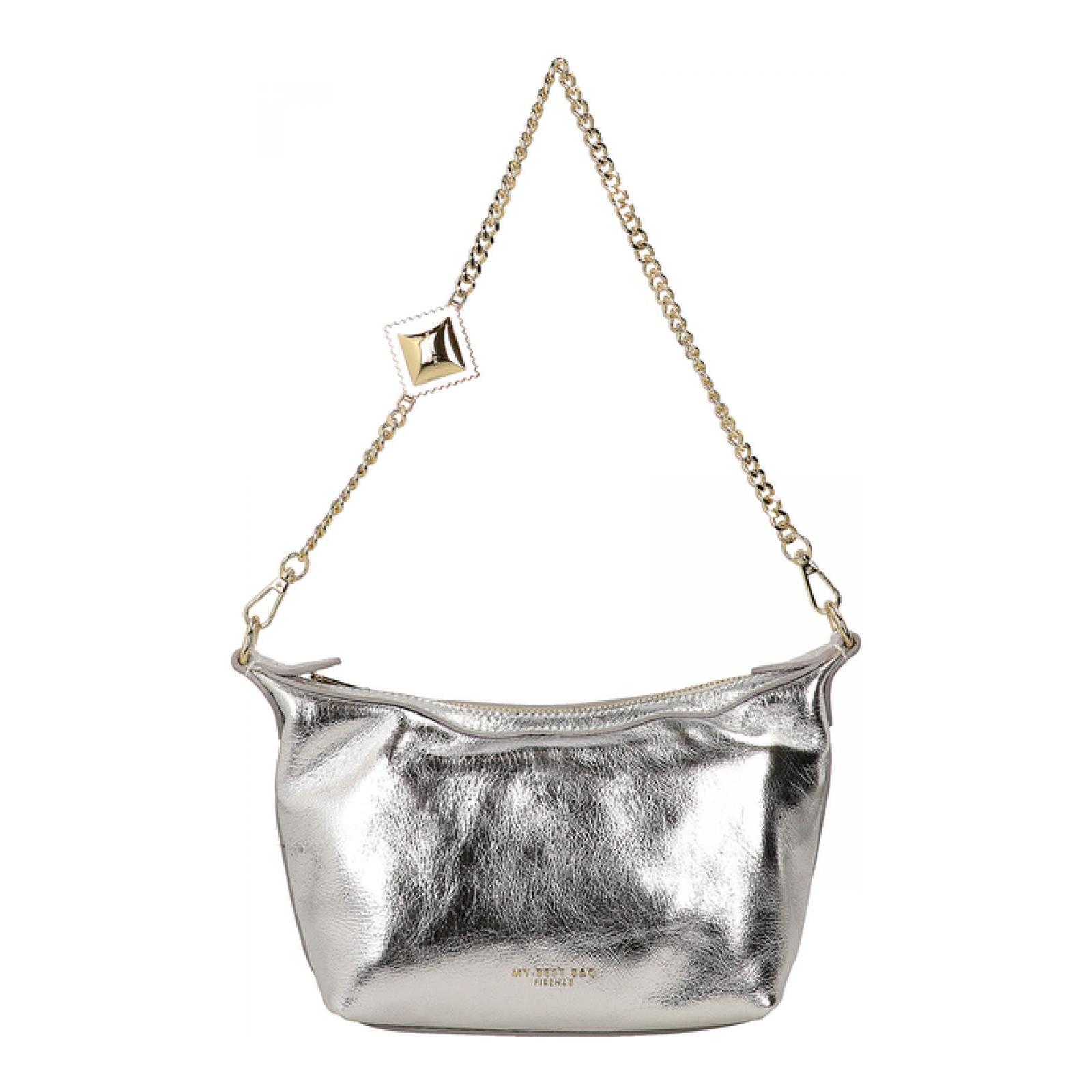 MY BEST BAG silver