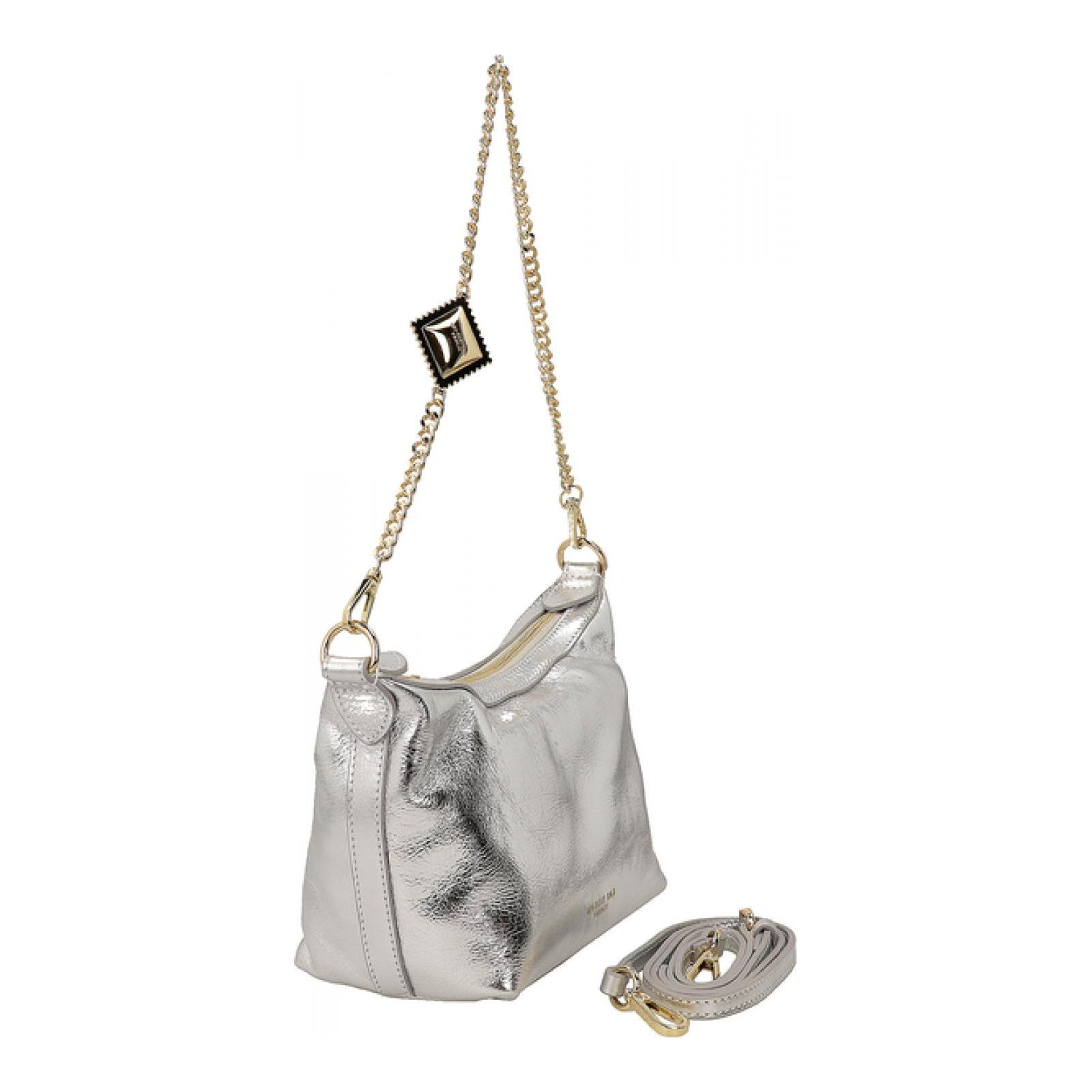 MY BEST BAG silver