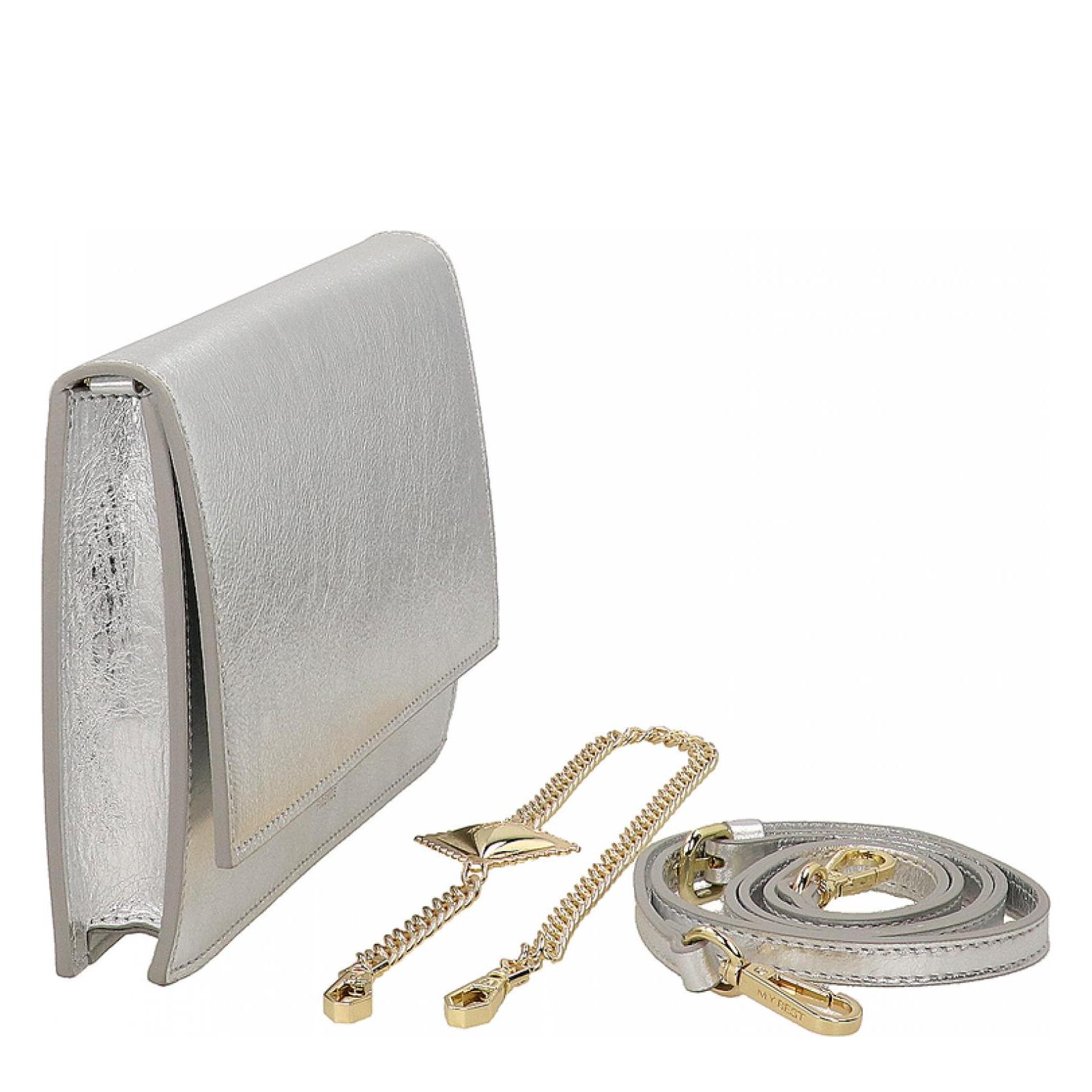 MY BEST BAG silver