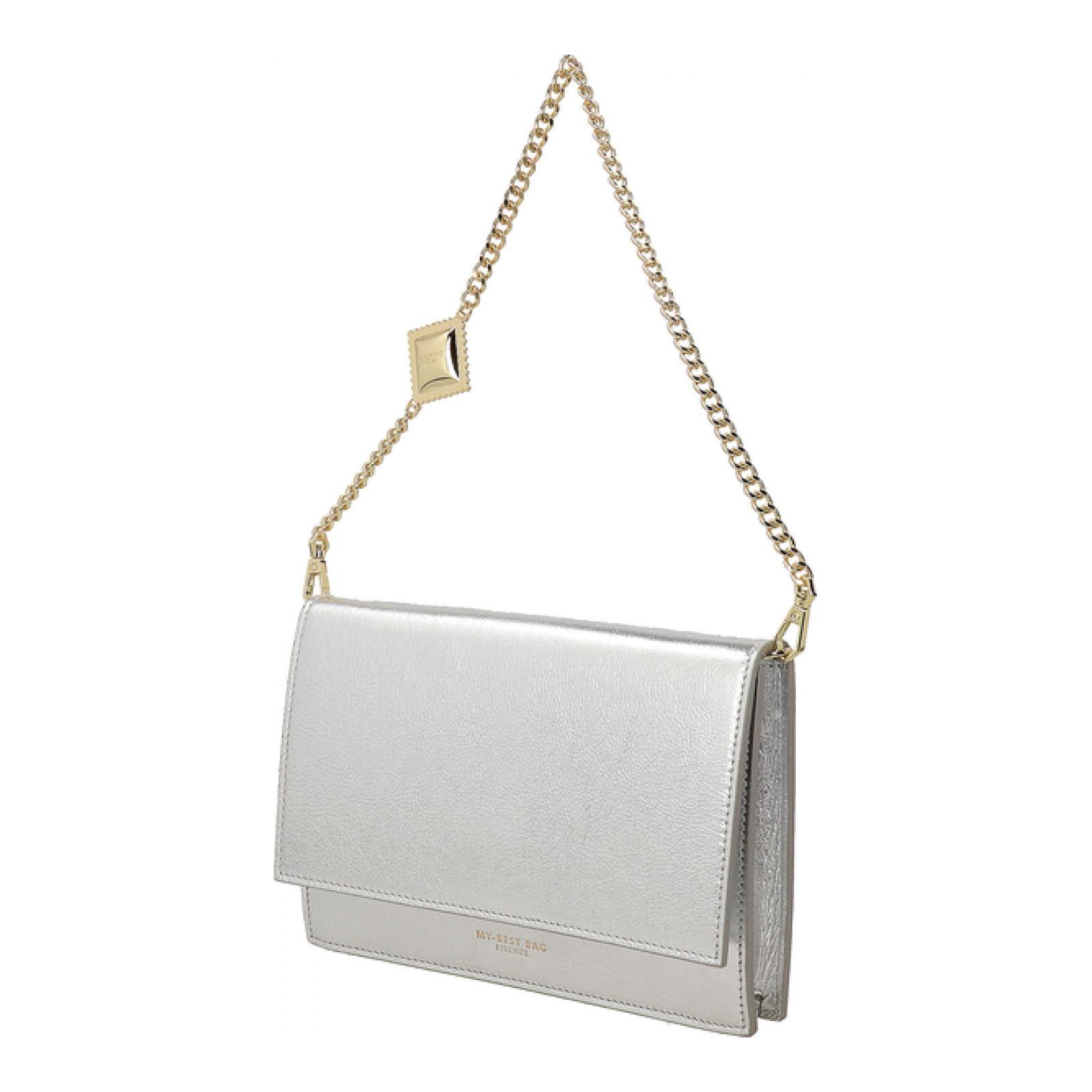 MY BEST BAG silver