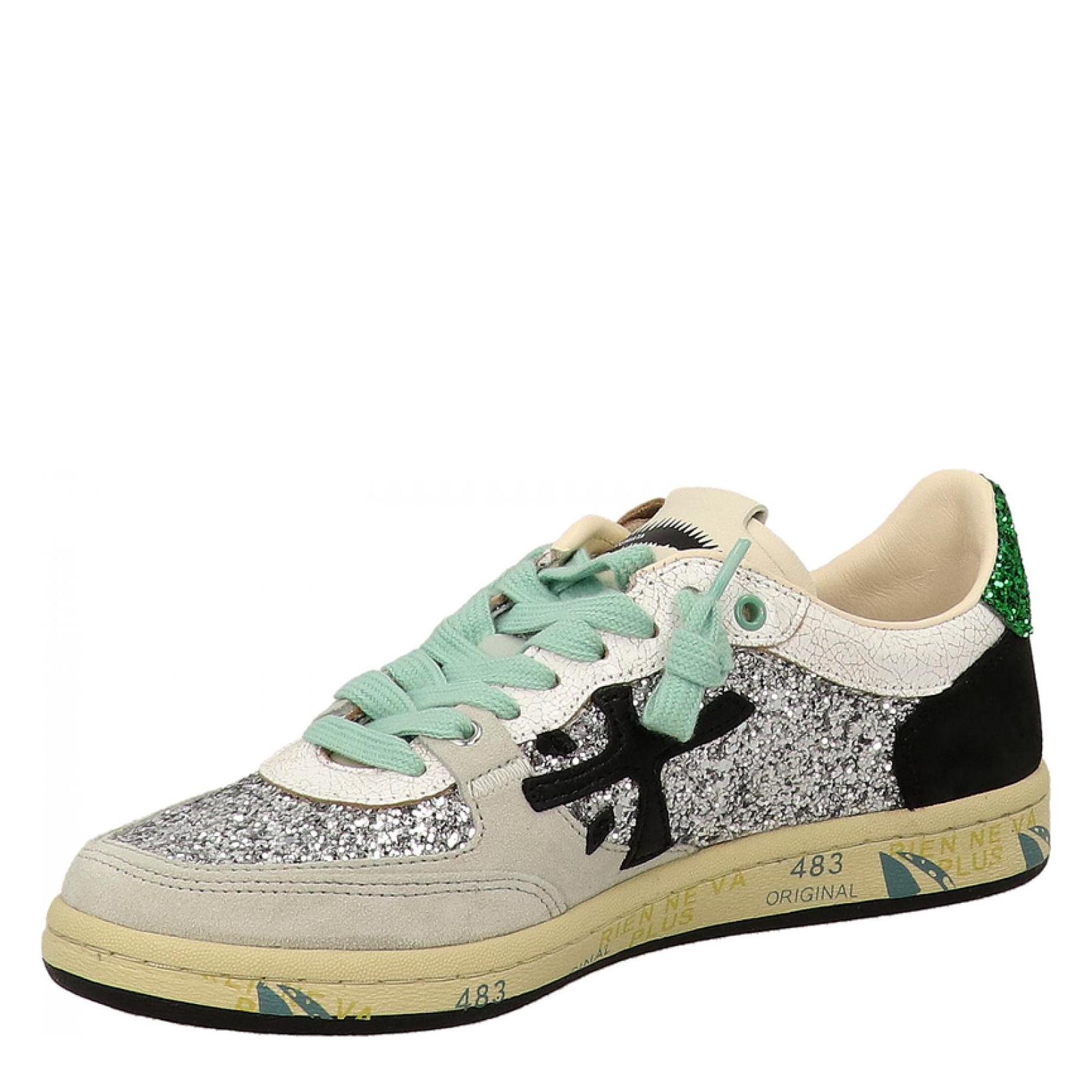 BSKT CLAYD 8165-argento-verde
