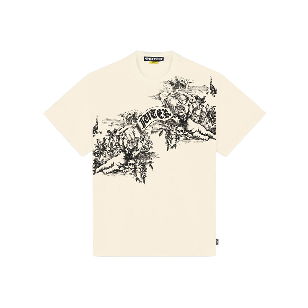 IUTER Maglietta Maniche Corte Tee Paradise Beige 