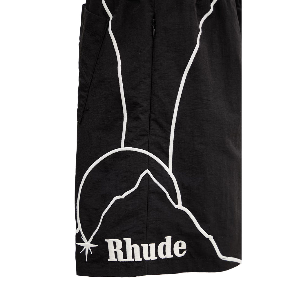 RHUDE Pantaloncini Shorts Moonlight Pista Black 