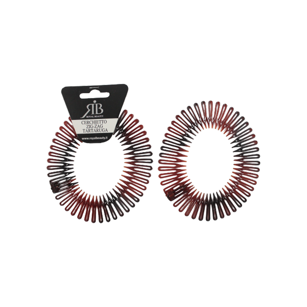 Cerchietto Zig Zag Tartaruga