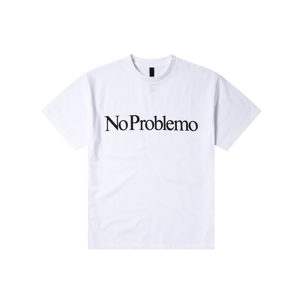 NO PROBLEMO Maglietta Manica Corta Tee SS White 