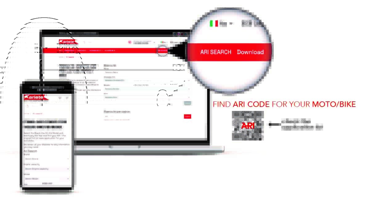 Go to the product ARI: how to find the correct application   